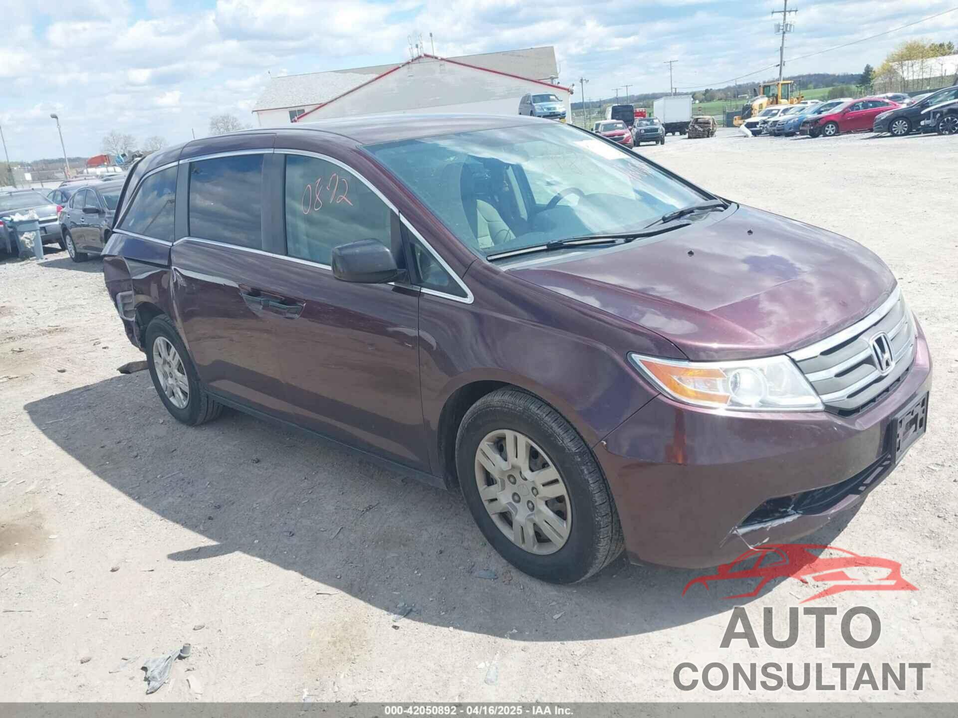 HONDA ODYSSEY 2013 - 5FNRL5H28DB058401