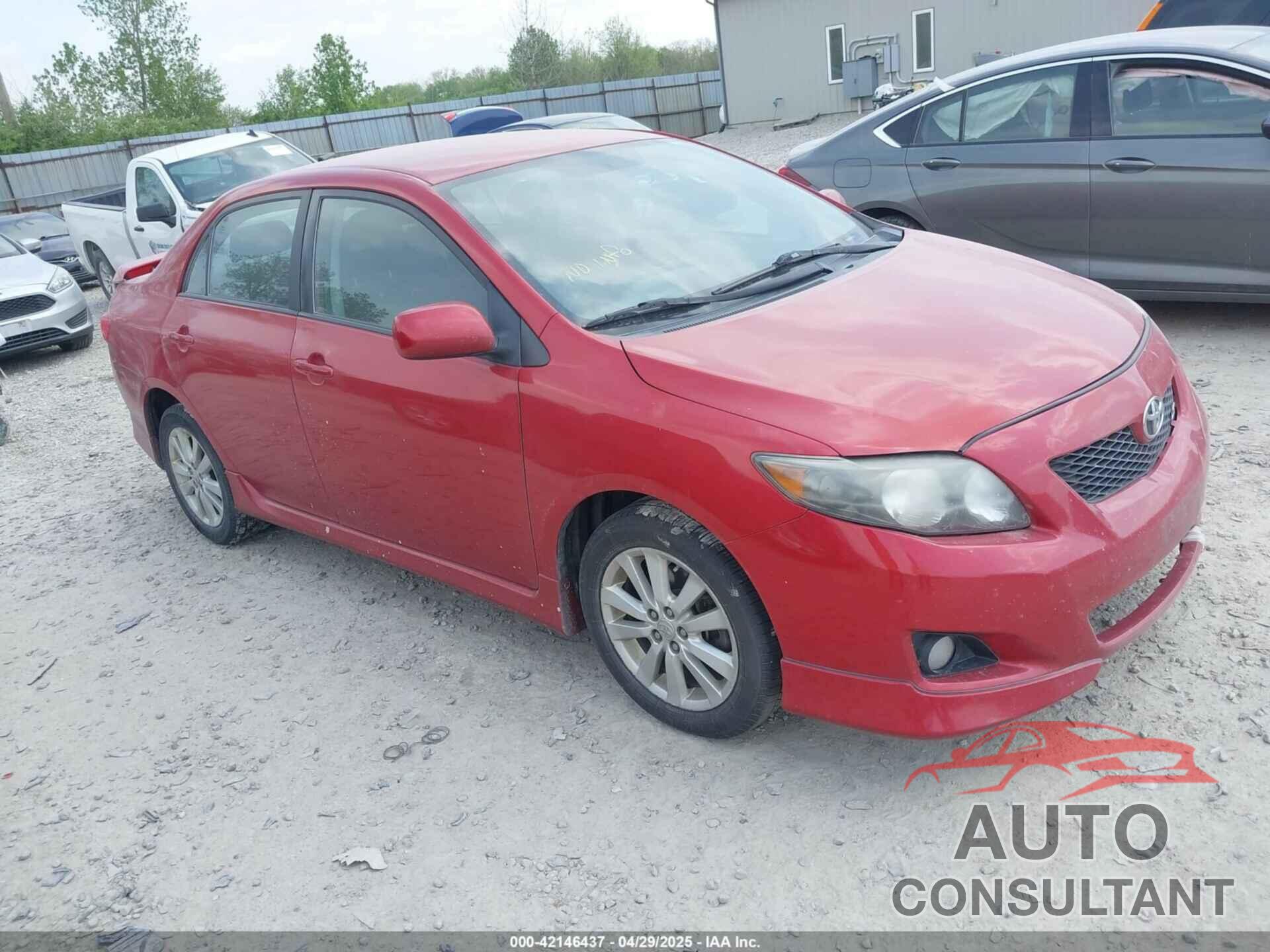 TOYOTA COROLLA 2010 - 1NXBU4EE3AZ368302
