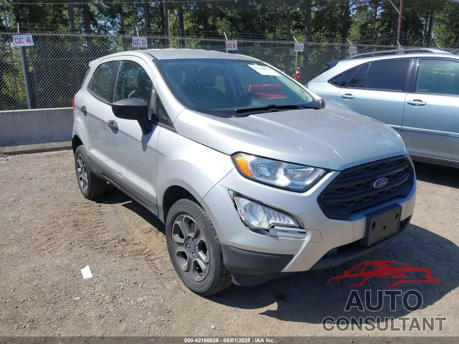 FORD ECOSPORT 2021 - MAJ6S3FL2MC409439
