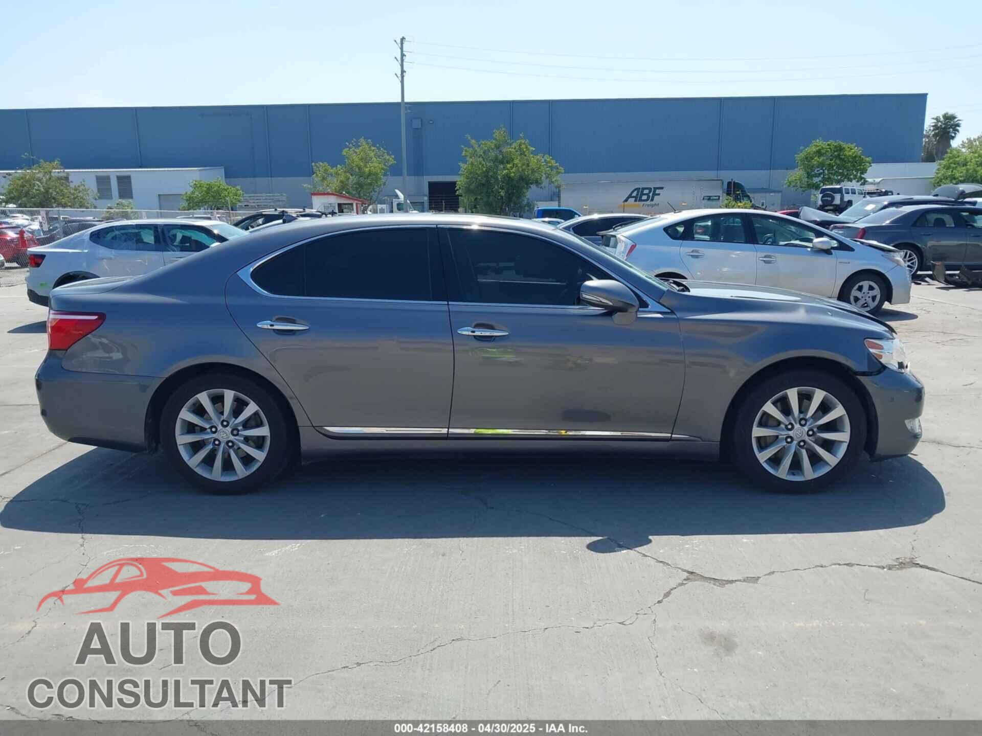 LEXUS LS 460 2012 - JTHBL5EF9C5112408