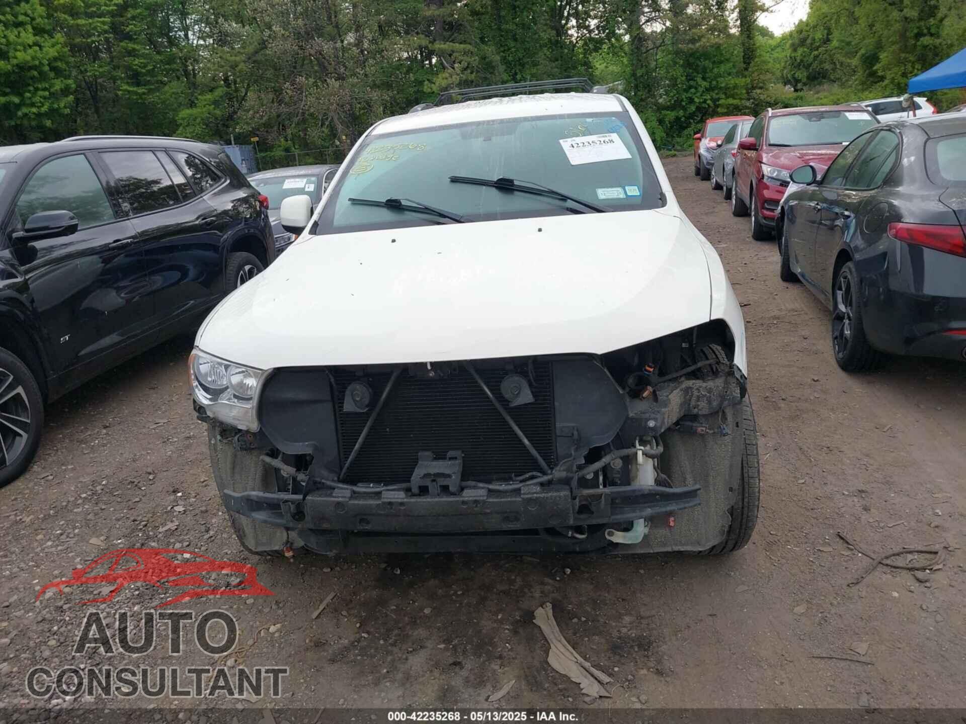 DODGE DURANGO 2012 - 1C4RDJAGXCC266870