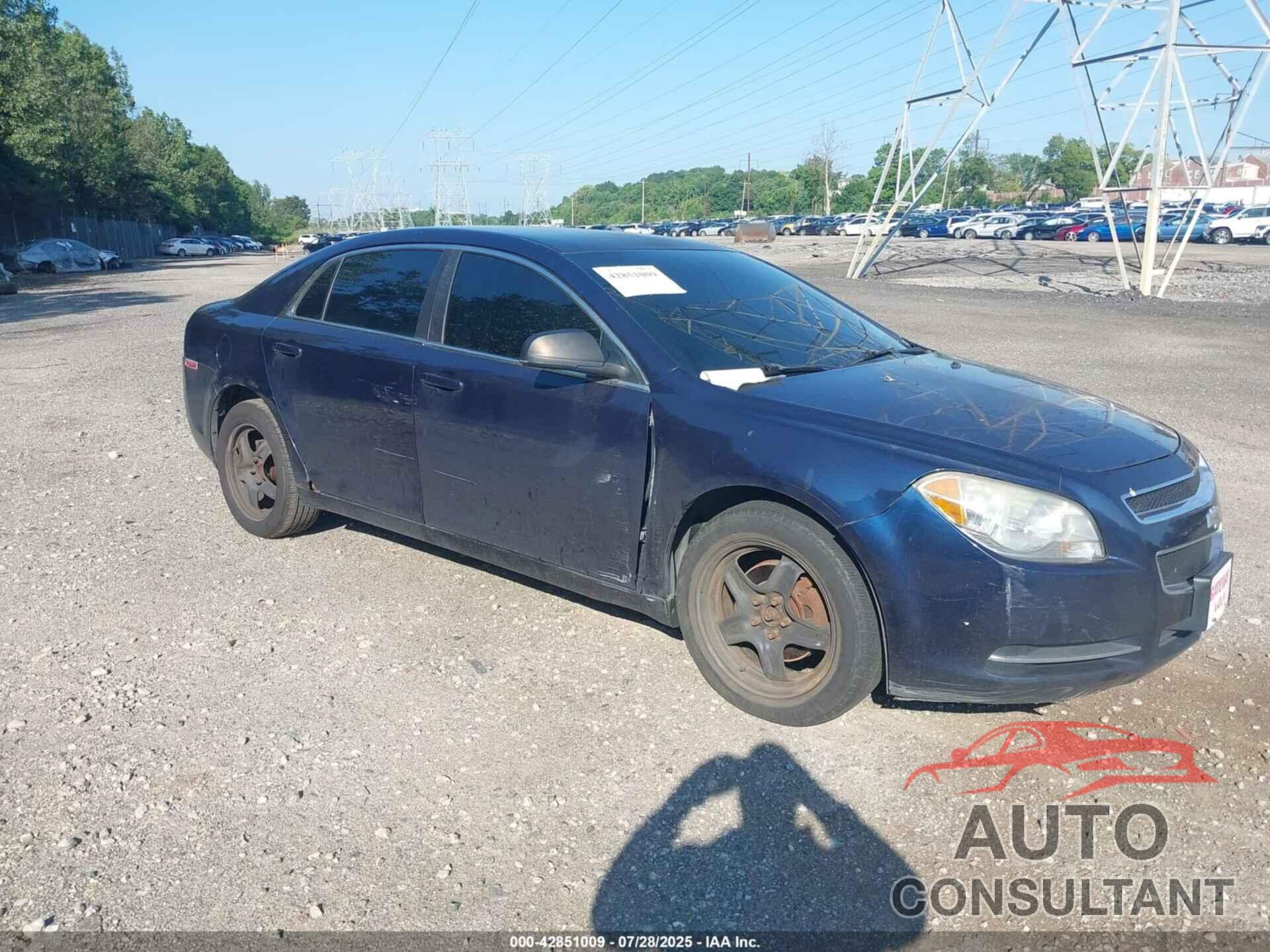 CHEVROLET MALIBU 2009 - 1G1ZG57B694174757