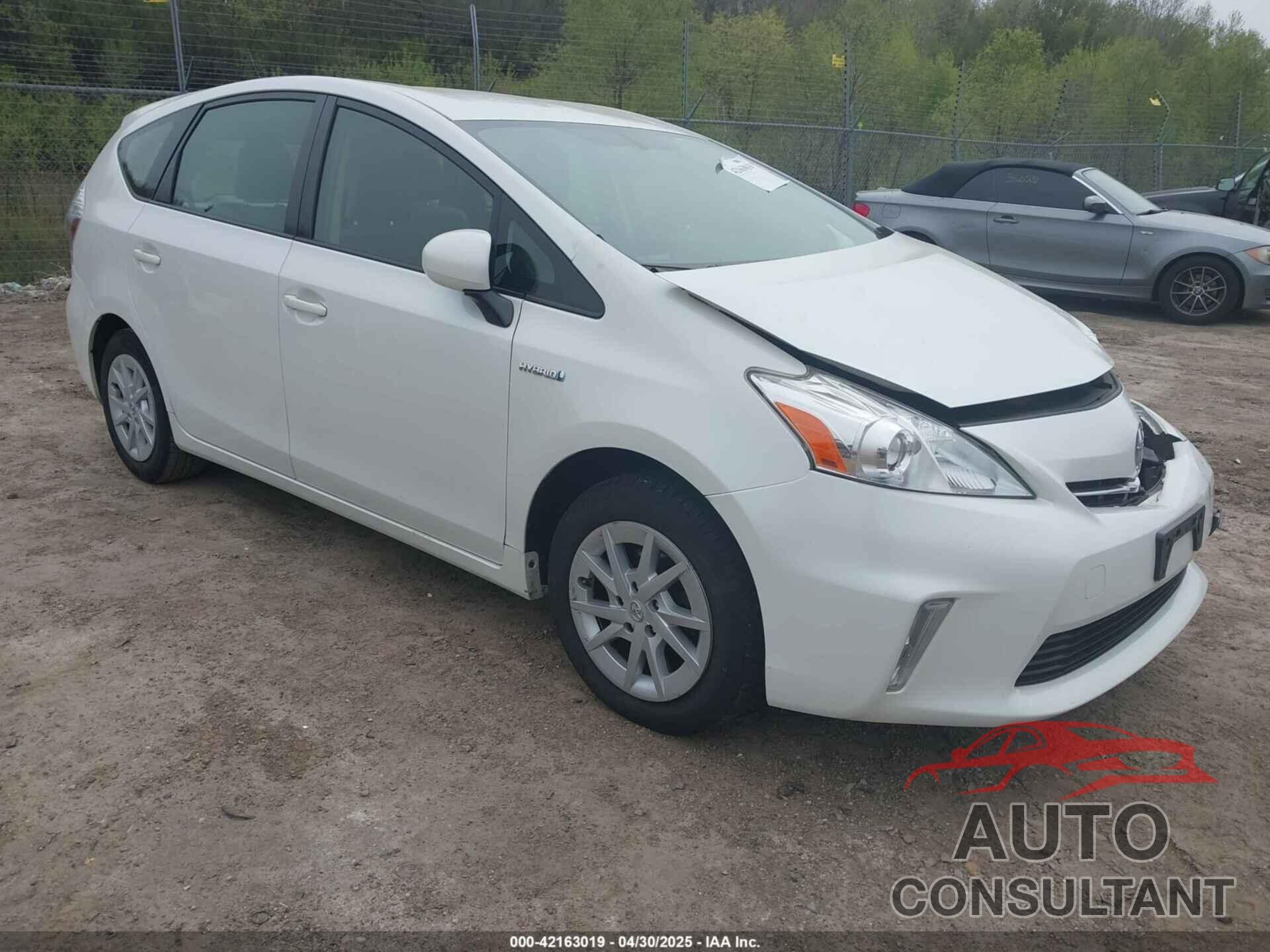 TOYOTA PRIUS V 2013 - JTDZN3EU1D3197562
