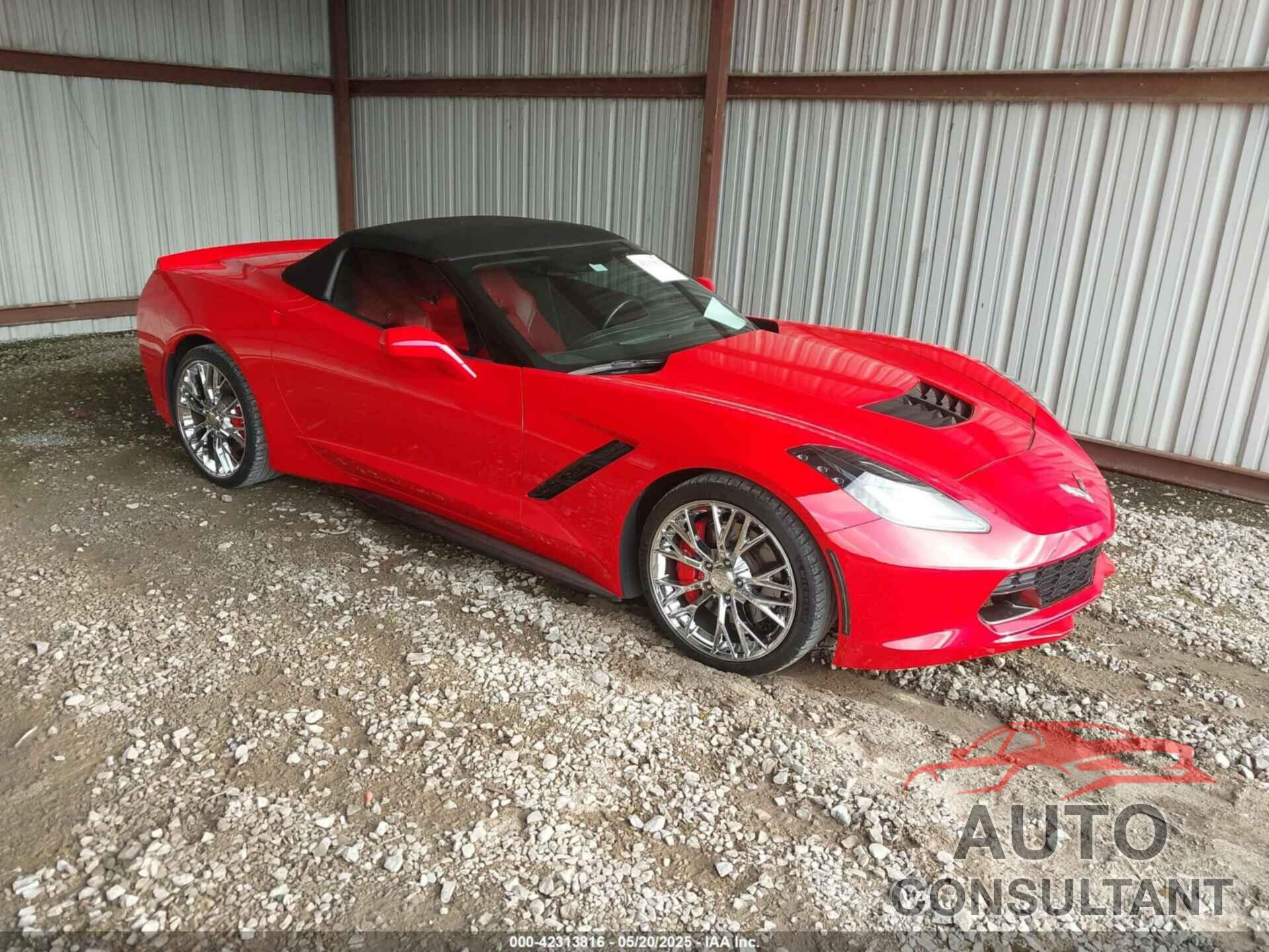 CHEVROLET CORVETTE STINGRAY 2014 - 1G1YM3D76E5135289