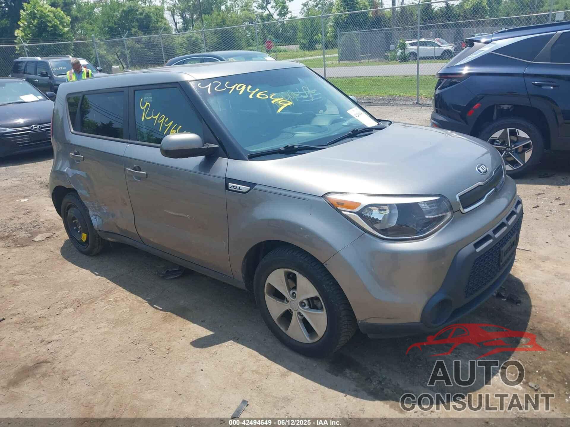 KIA SOUL 2016 - KNDJN2A21G7408753