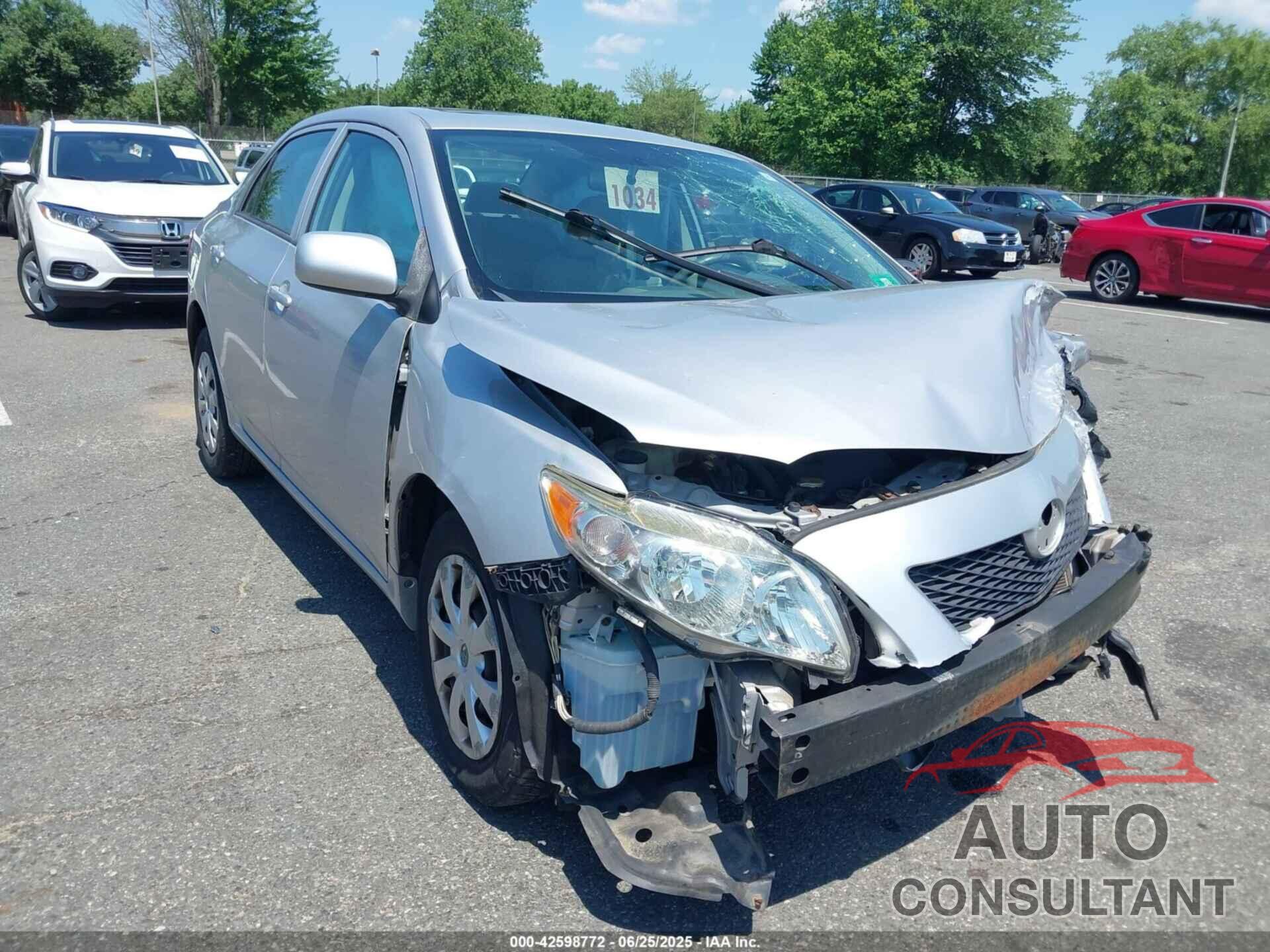 TOYOTA COROLLA 2010 - 1NXBU4EE7AZ343757
