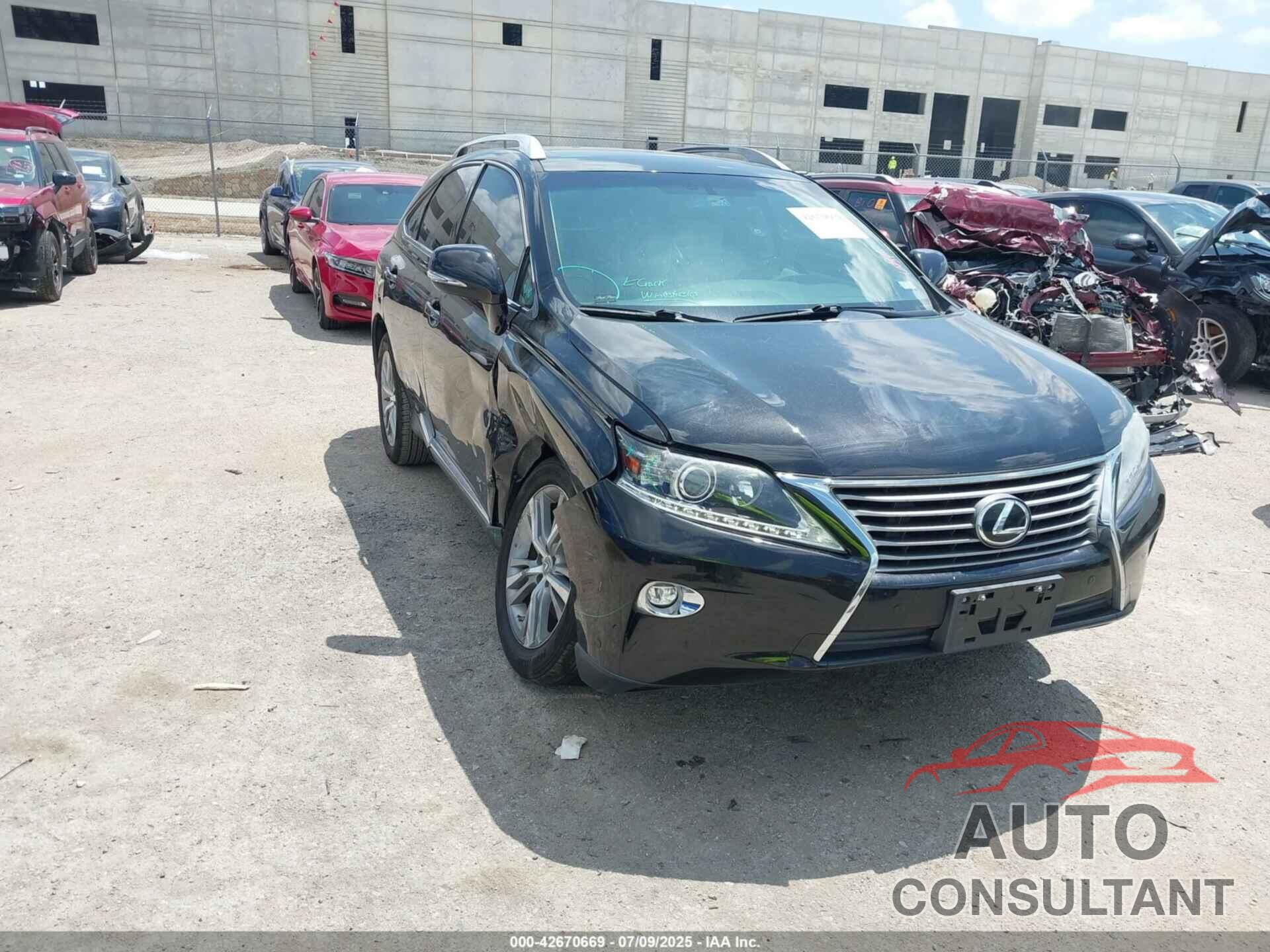 LEXUS RX 350 2015 - 2T2ZK1BA0FC159415