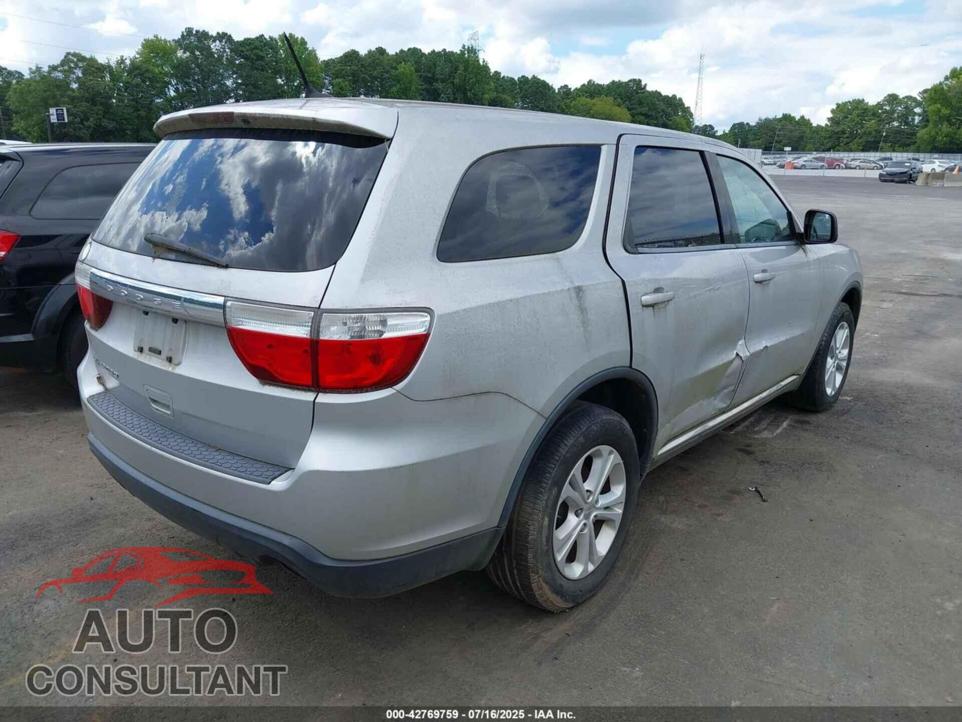 DODGE DURANGO 2013 - 1C4RDHAG4DC571663