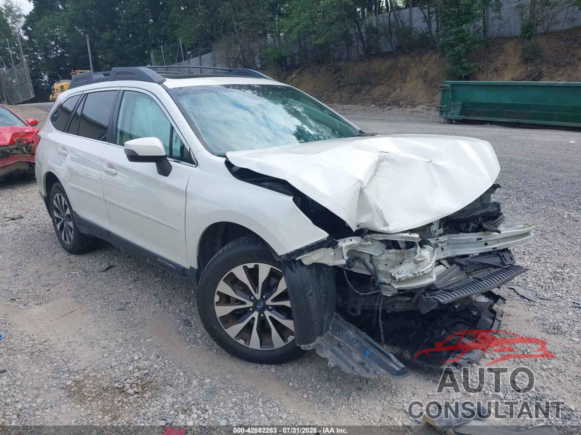 SUBARU OUTBACK 2016 - 4S4BSBNC5G3350939
