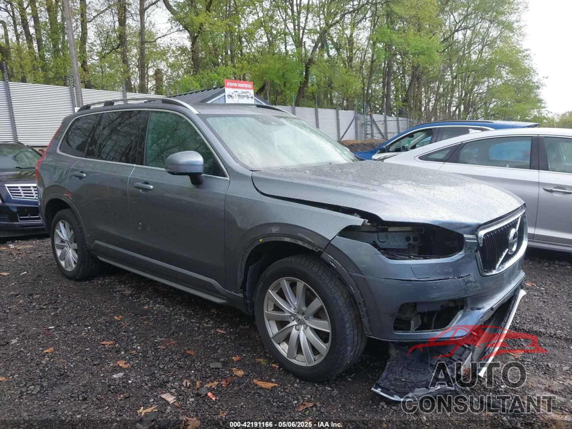 VOLVO XC90 2016 - YV4A22PK1G1043961