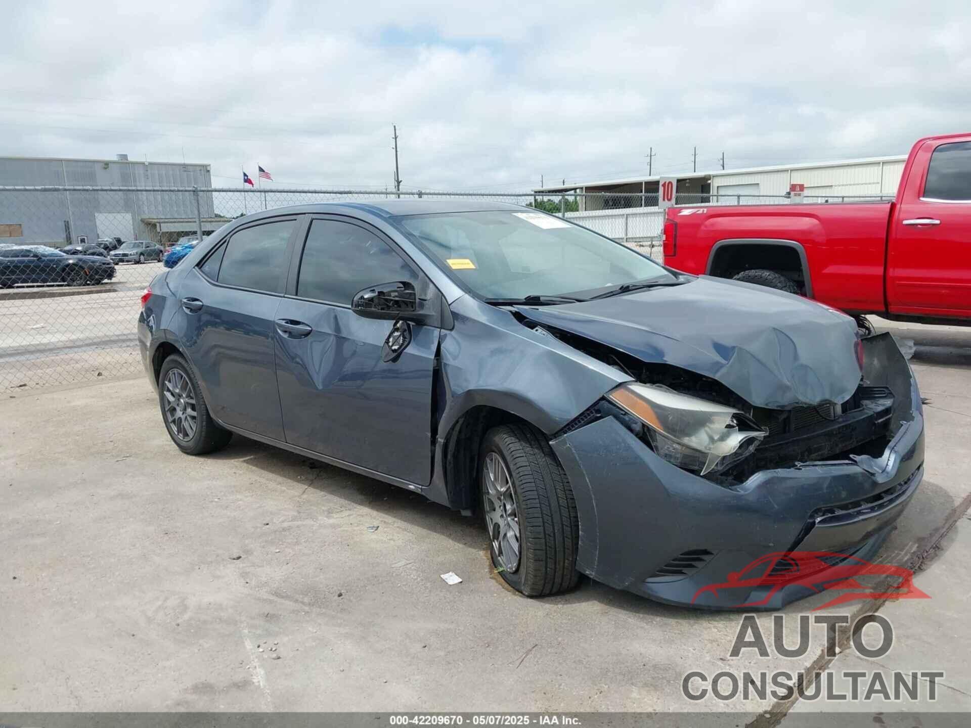 TOYOTA COROLLA 2015 - 5YFBURHE0FP256476