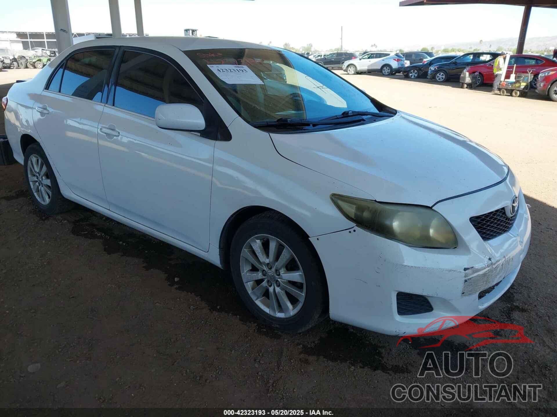 TOYOTA COROLLA 2010 - 1NXBU4EEXAZ262901