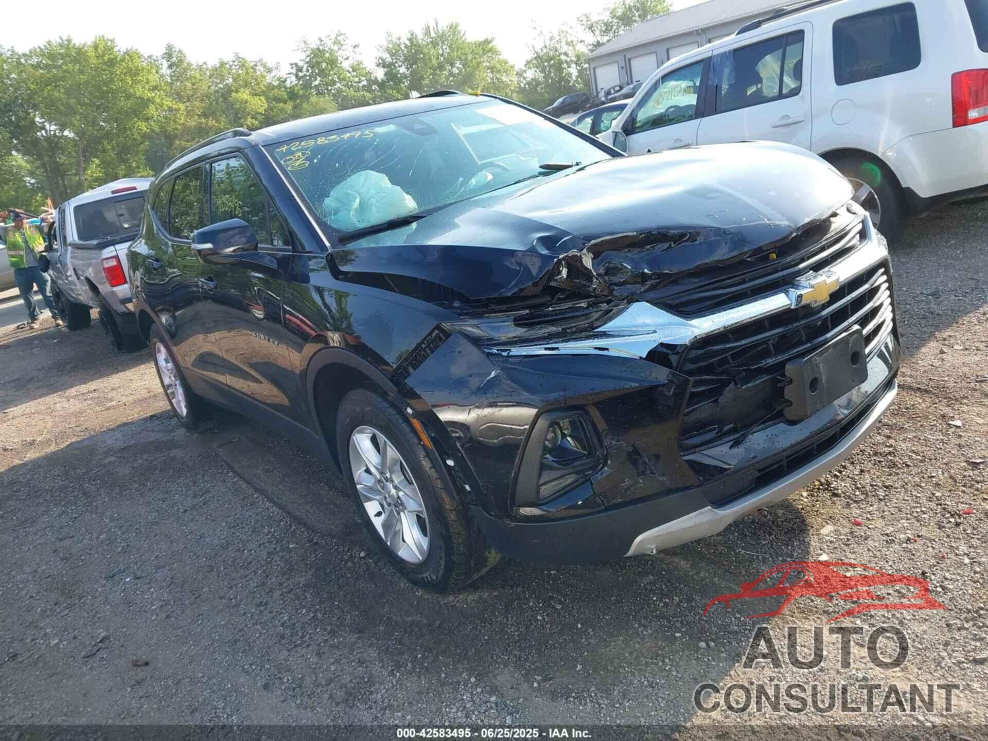 CHEVROLET BLAZER 2021 - 3GNKBDRS0MS533180