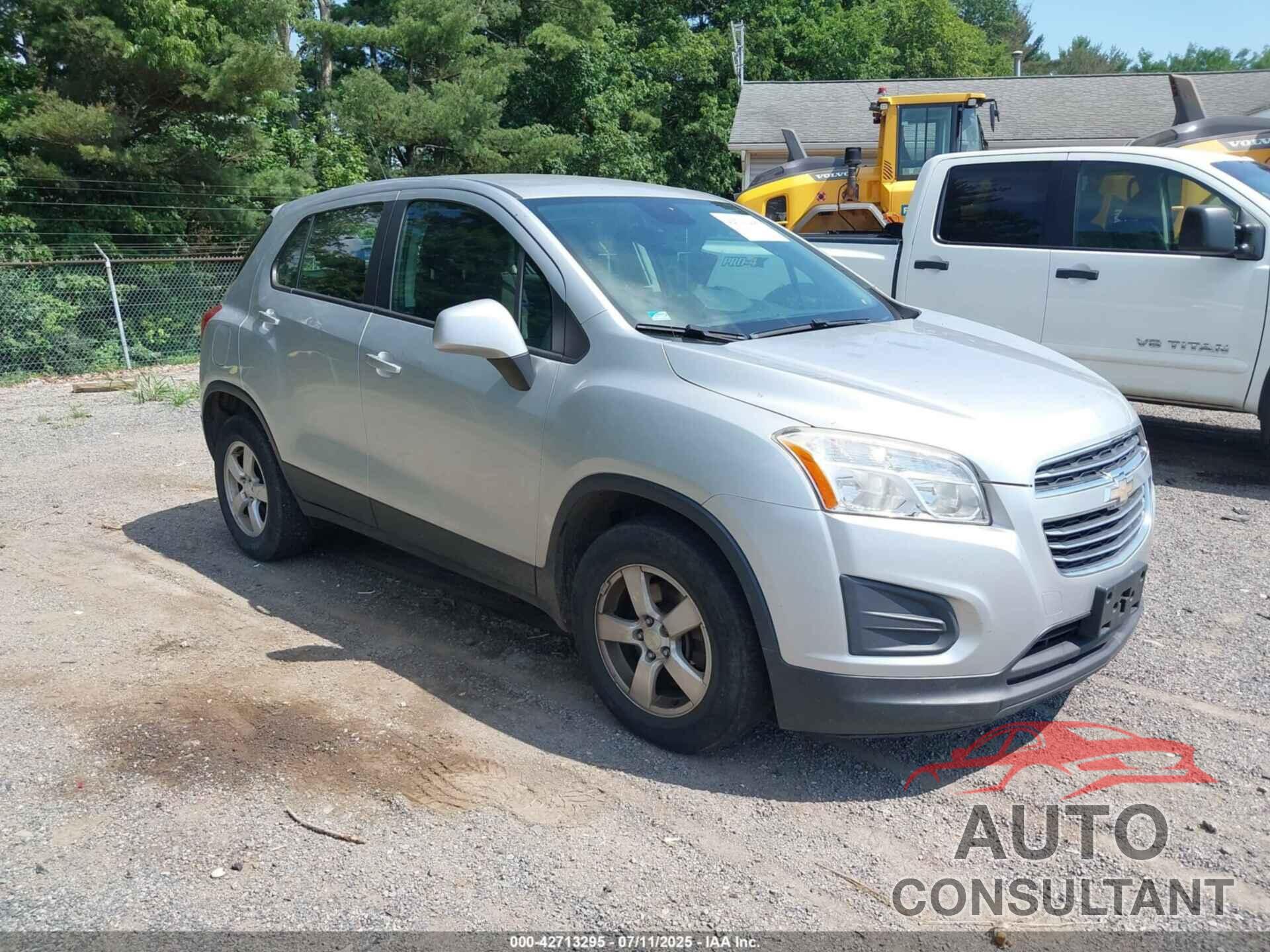 CHEVROLET TRAX 2016 - KL7CJNSB0GB514741