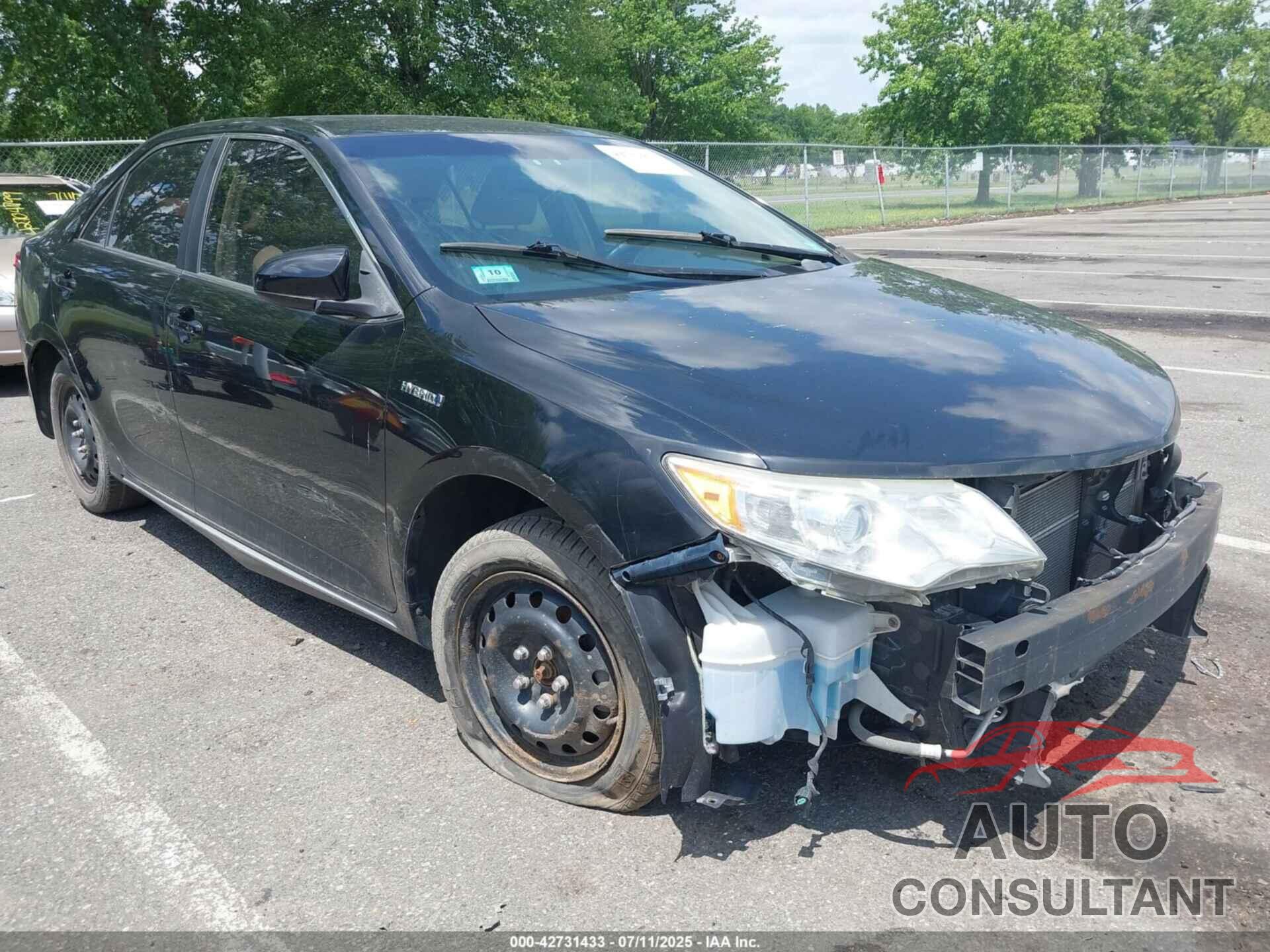 TOYOTA CAMRY HYBRID 2014 - 4T1BD1FK7EU100054
