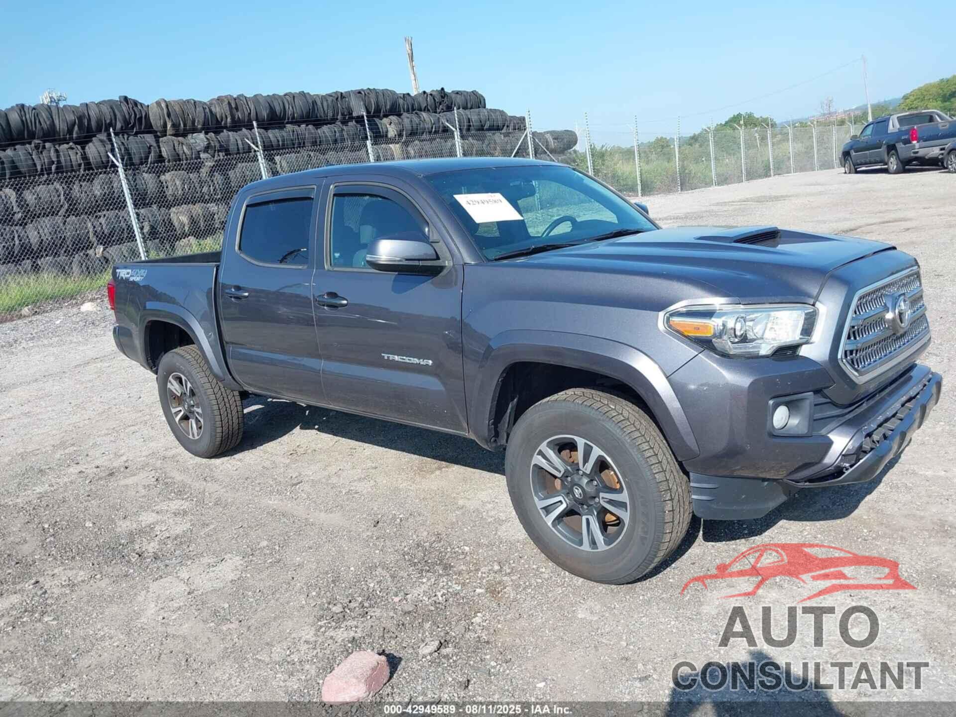 TOYOTA TACOMA 2017 - 5TFCZ5AN3HX094629