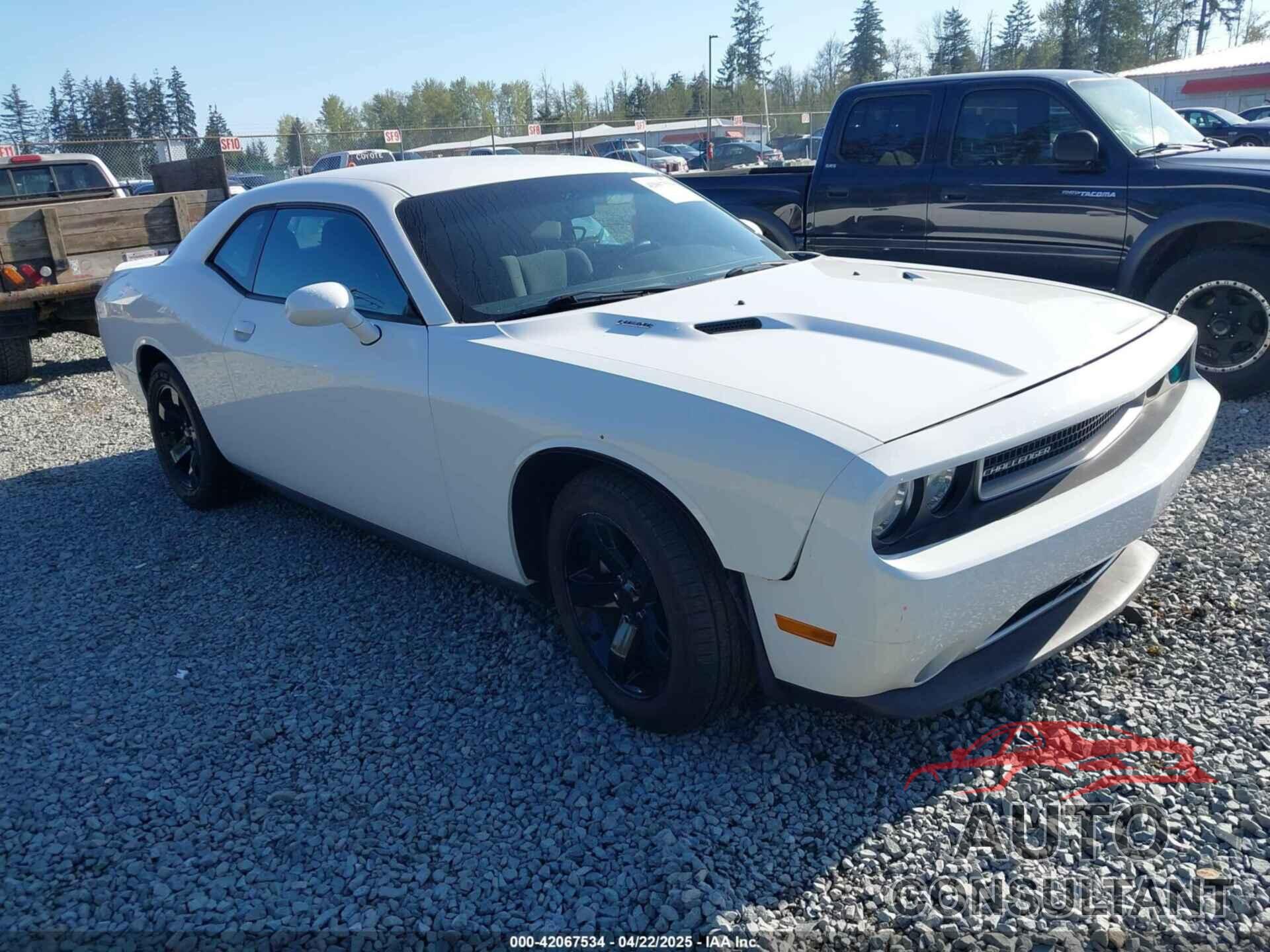 DODGE CHALLENGER 2012 - 2C3CDYBT1CH158004