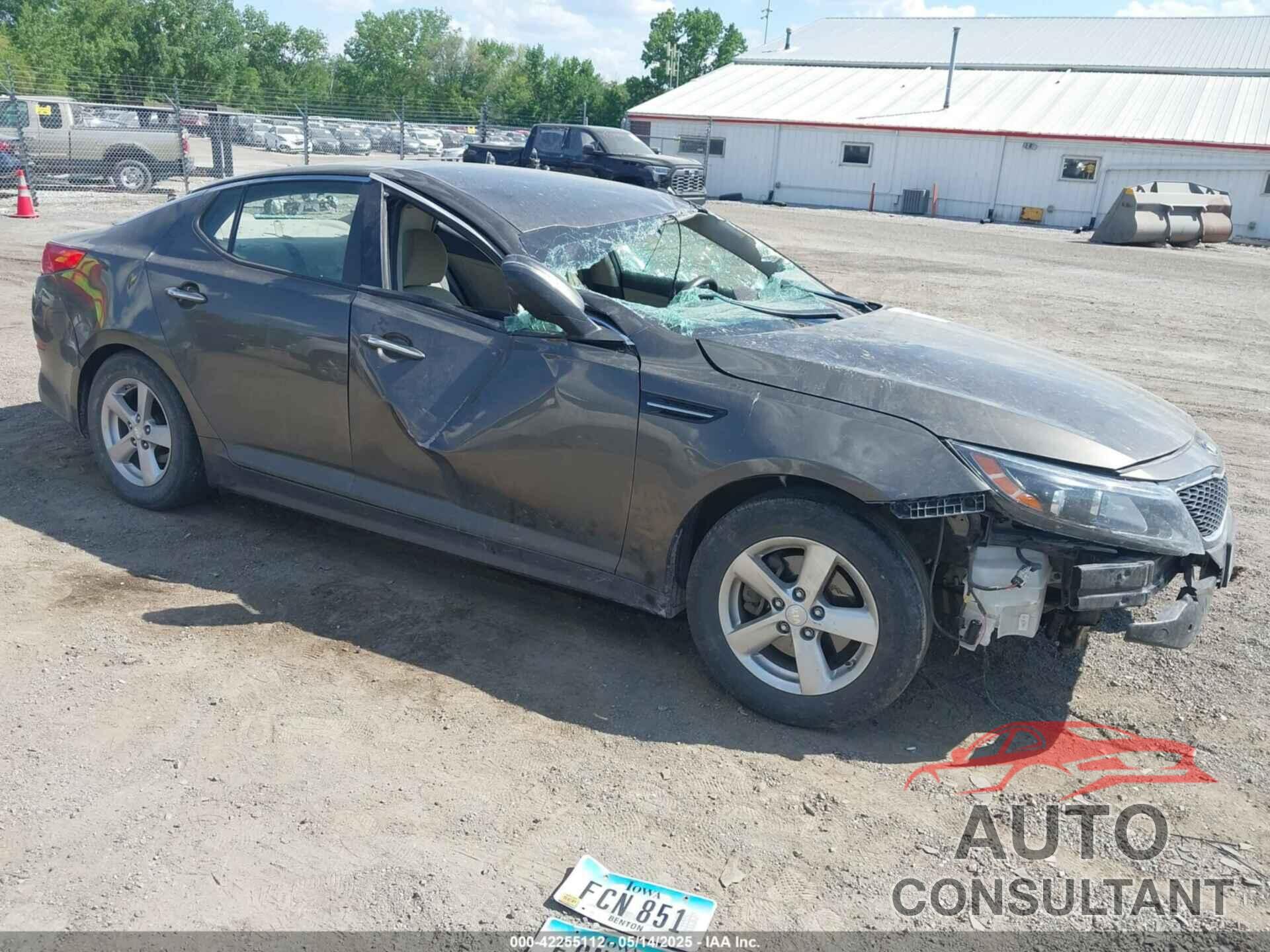 KIA OPTIMA 2014 - 5XXGM4A74EG340960
