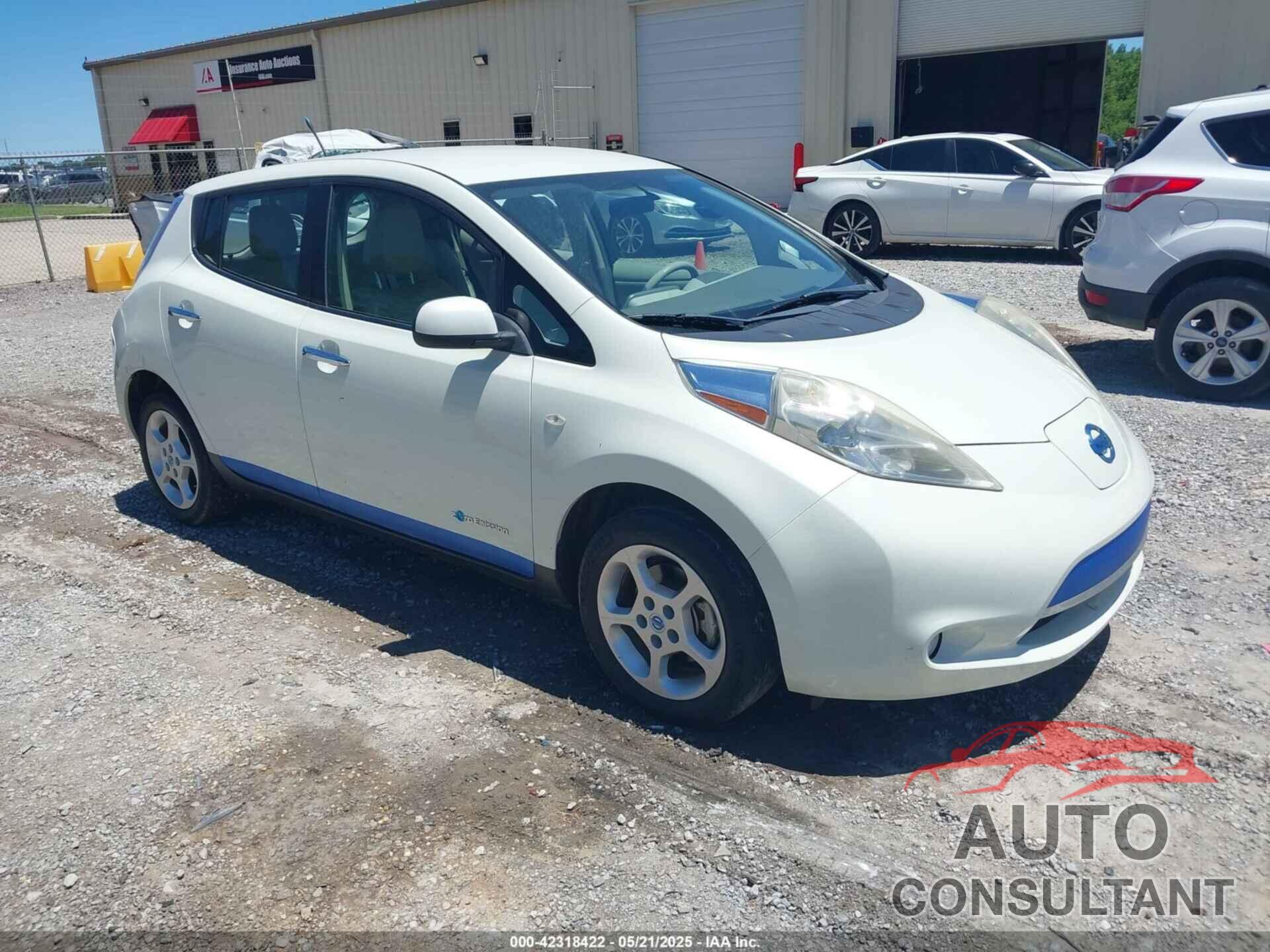 NISSAN LEAF 2011 - JN1AZ0CP4BT004687