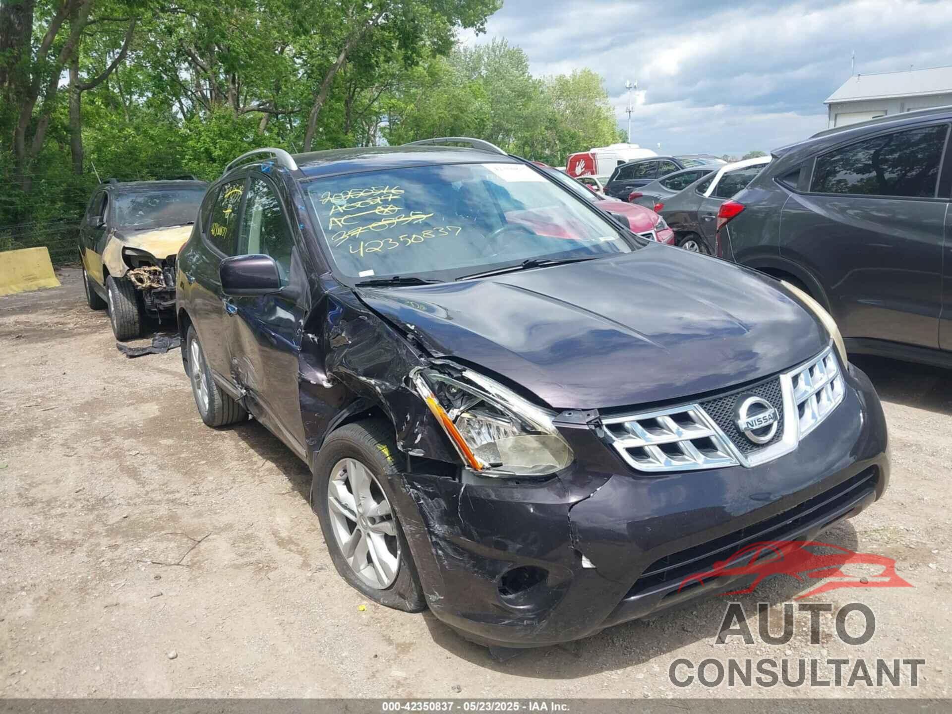 NISSAN ROGUE 2012 - JN8AS5MV2CW370535