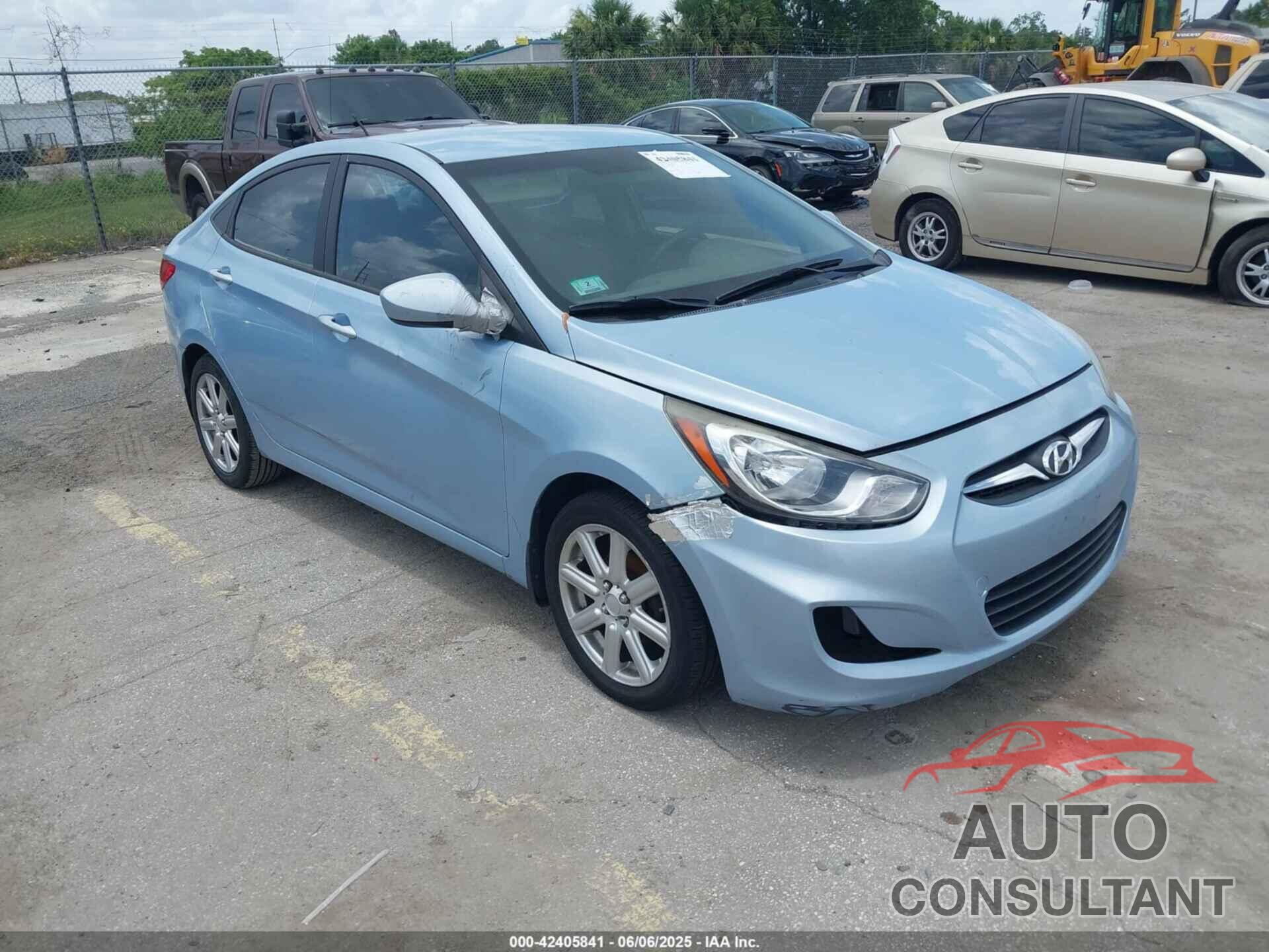 HYUNDAI ACCENT 2013 - KMHCT4AE0DU516603