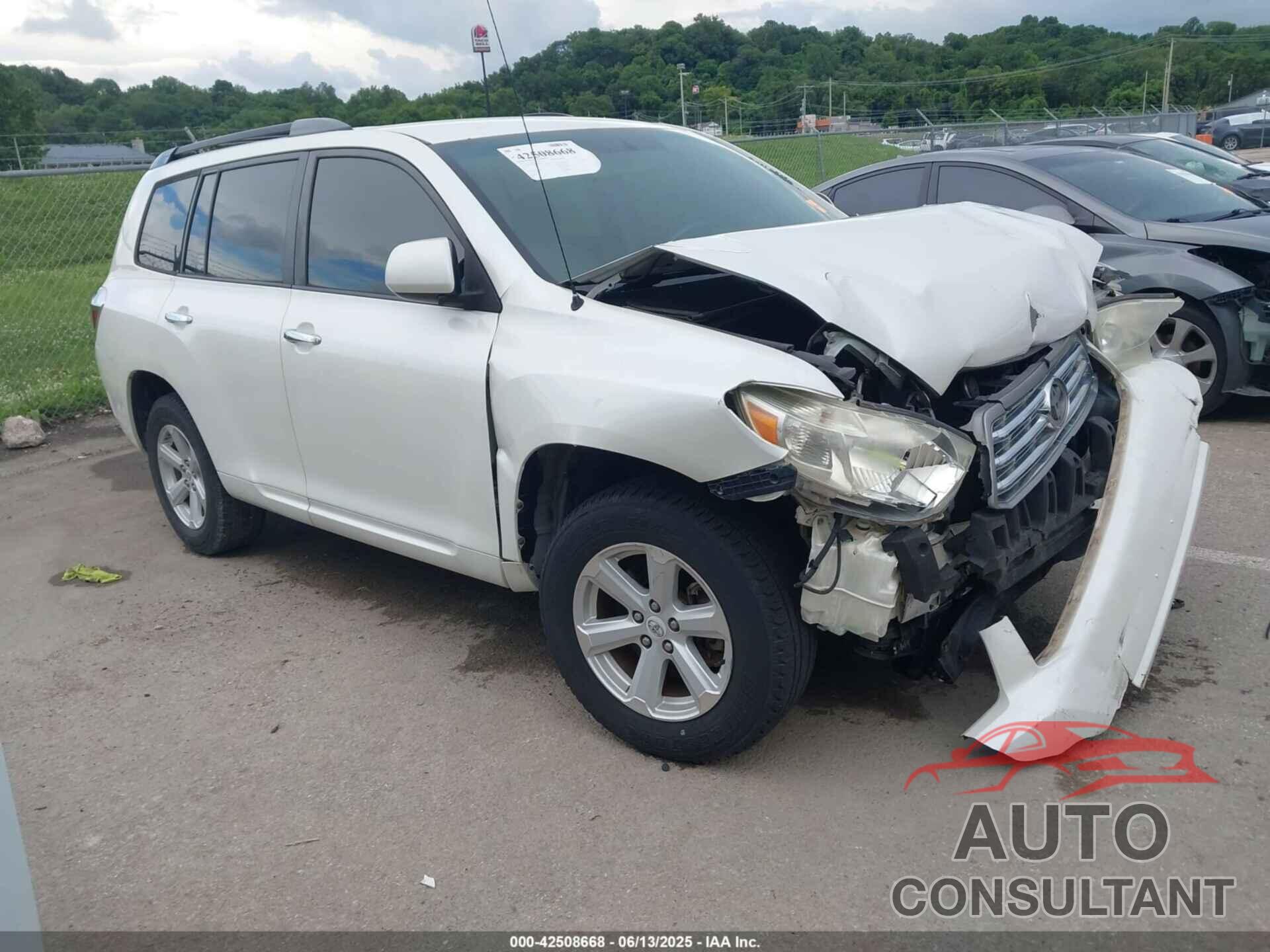 TOYOTA HIGHLANDER 2010 - 5TDZA3EH9AS004101