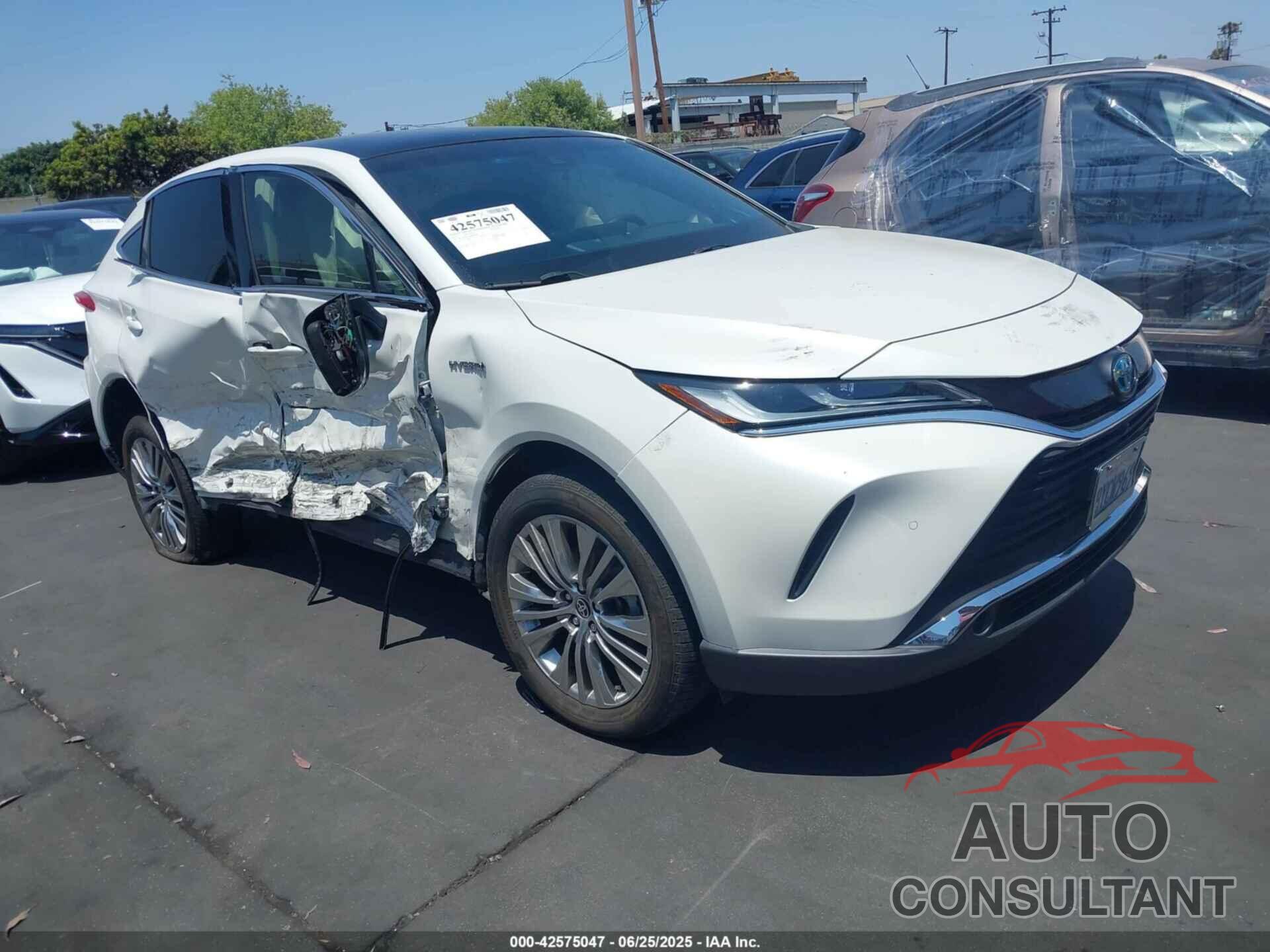TOYOTA VENZA 2021 - JTEAAAAH5MJ068348