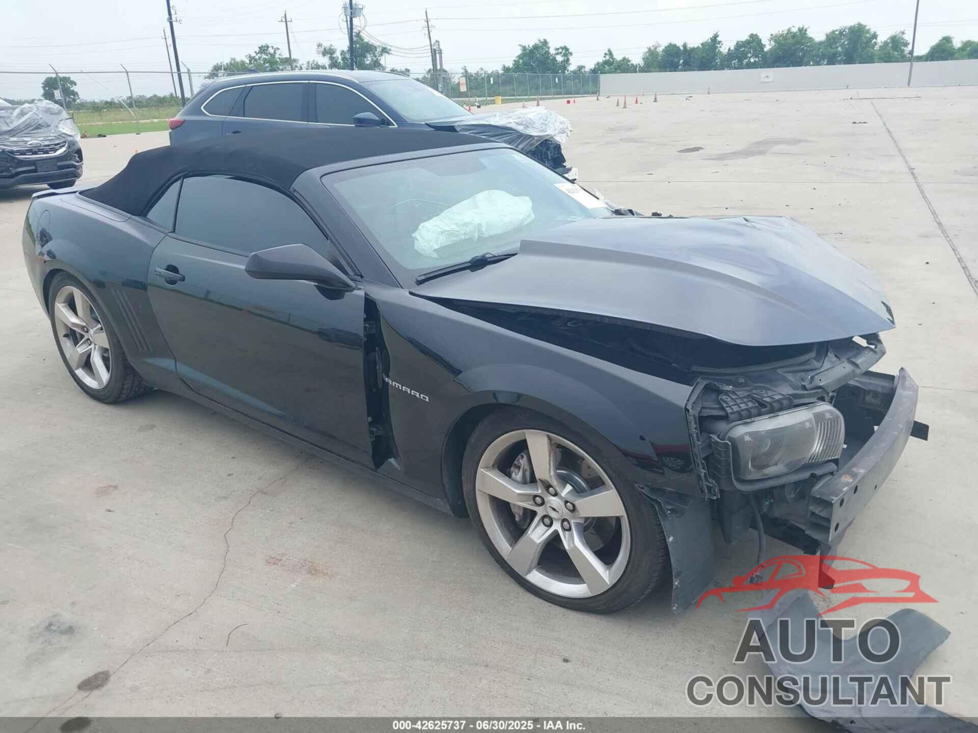 CHEVROLET CAMARO 2011 - 2G1FT3DW7B9201557
