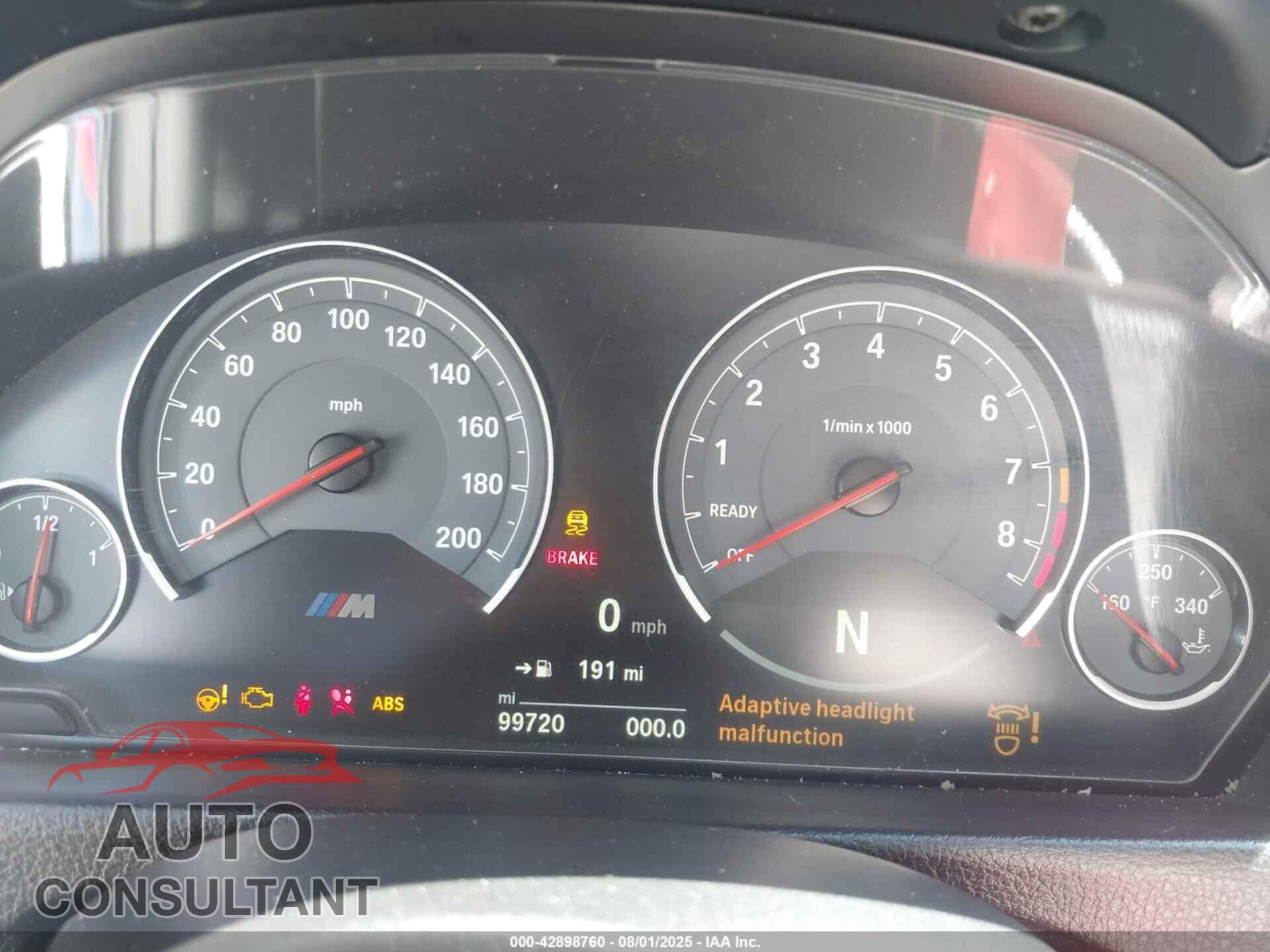 BMW M3 2017 - WBS8M9C50H5G84593