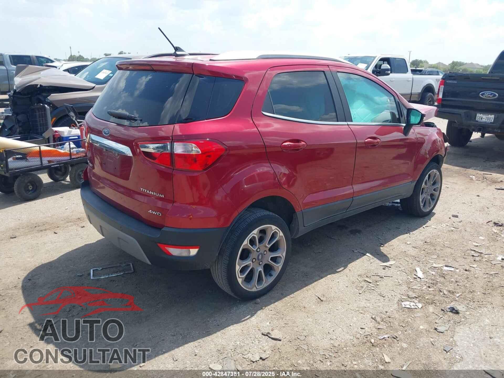 FORD ECOSPORT 2019 - MAJ6S3KL2KC279651