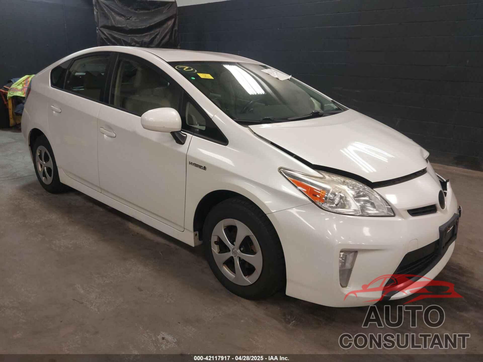 TOYOTA PRIUS 2015 - JTDKN3DU1F0460236