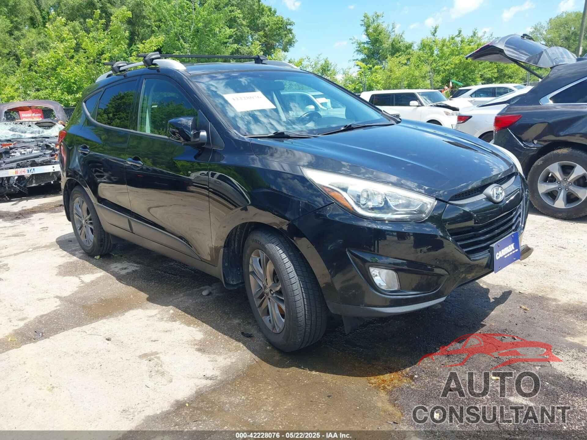HYUNDAI TUCSON 2014 - KM8JU3AGXEU840403