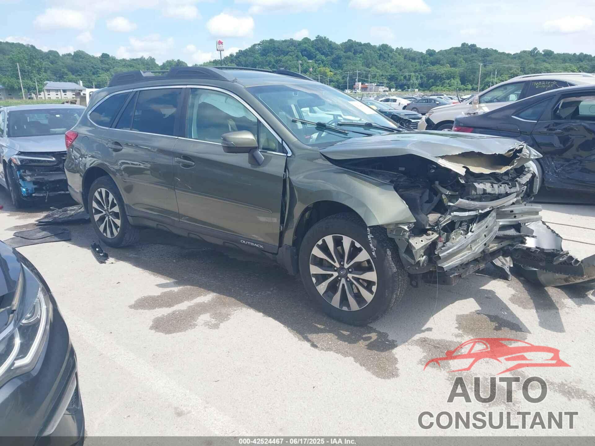SUBARU OUTBACK 2017 - 4S4BSANCXH3440549