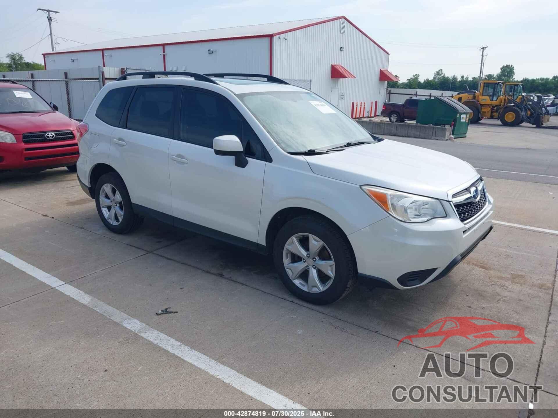 SUBARU FORESTER 2014 - JF2SJAECXEH545972