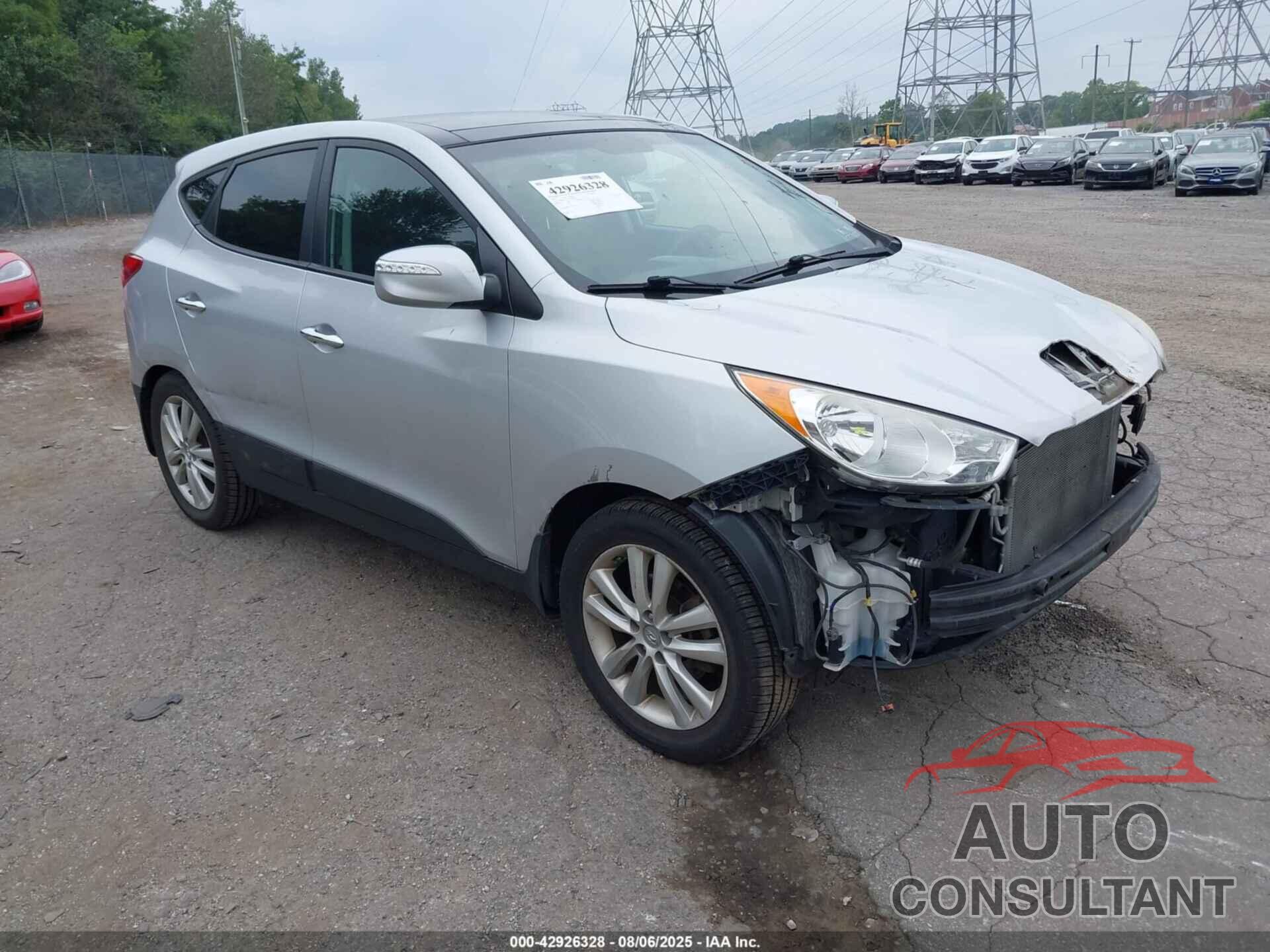 HYUNDAI TUCSON 2013 - KM8JUCAC1DU665390