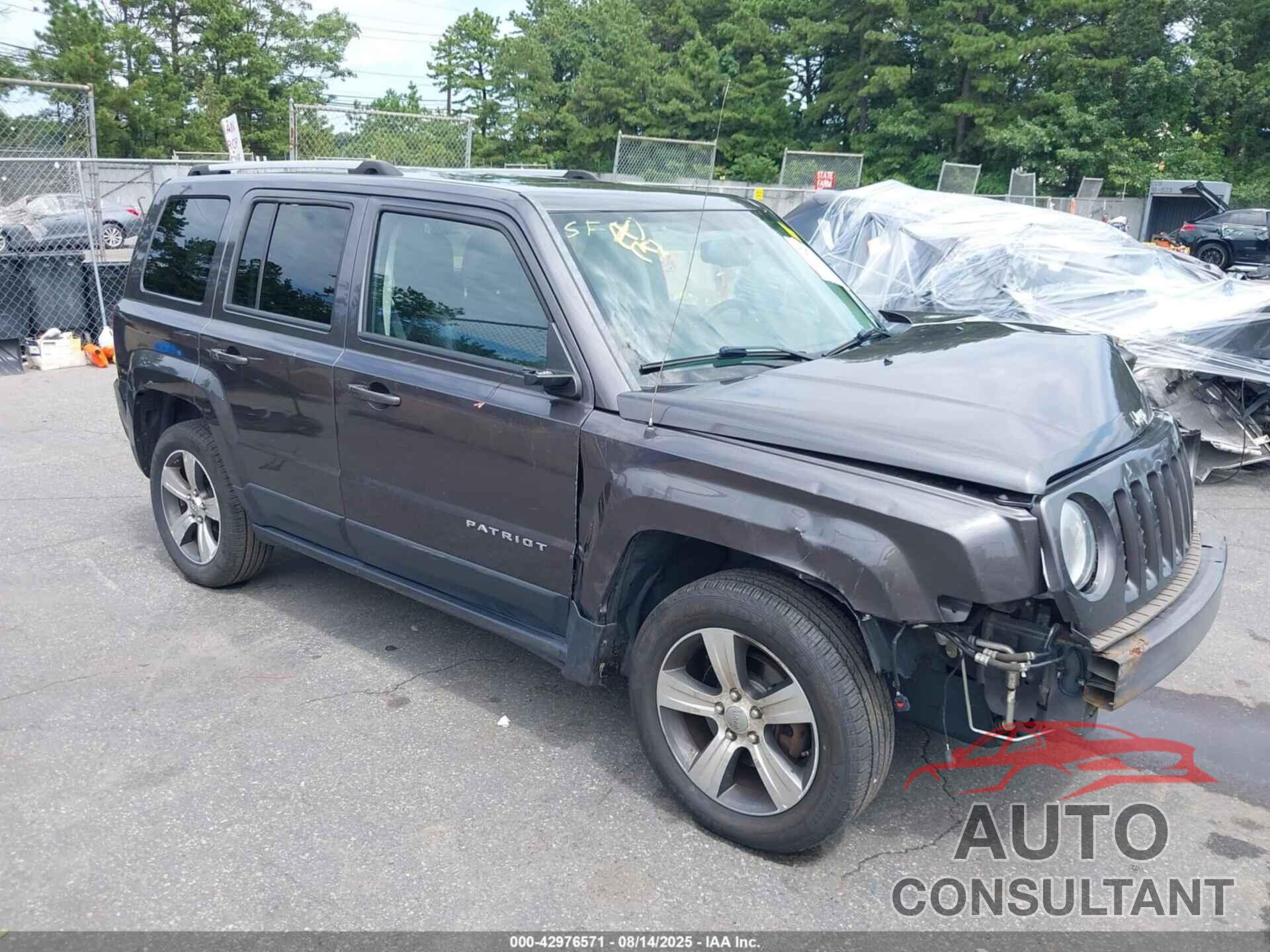 JEEP PATRIOT 2016 - 1C4NJRFB7GD595674