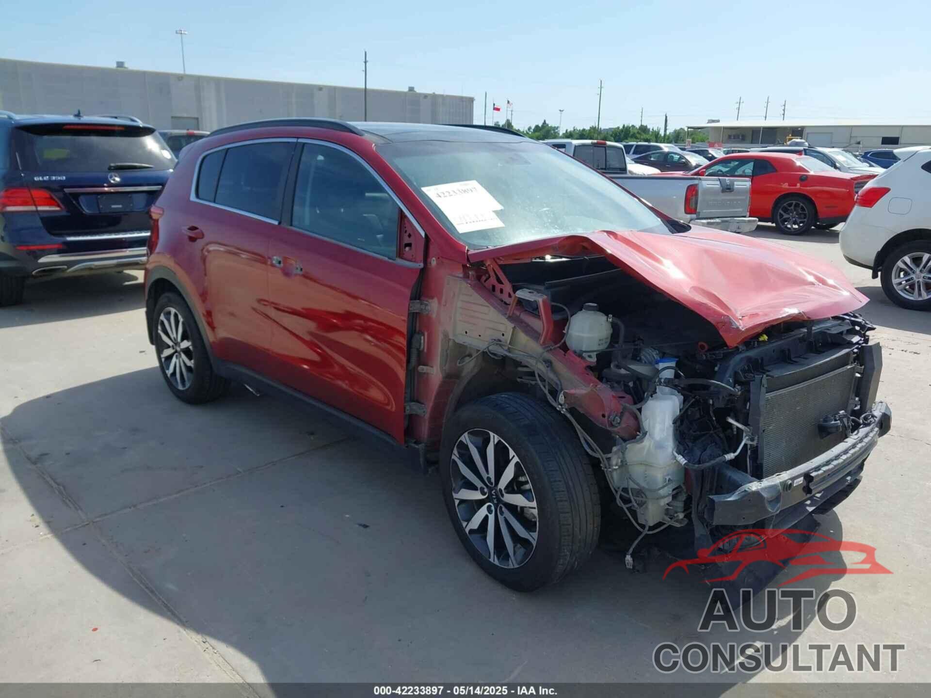 KIA SPORTAGE 2019 - KNDPN3AC3K7612939