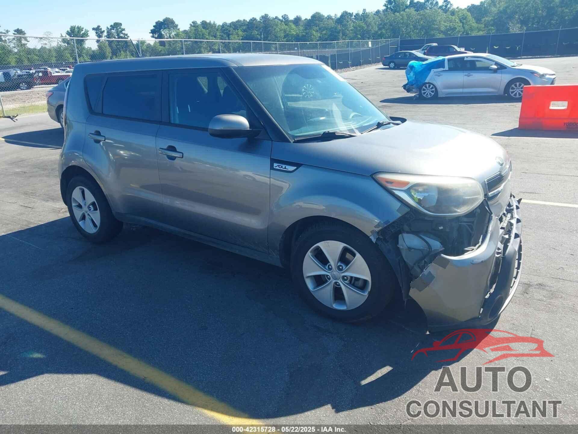 KIA SOUL 2015 - KNDJN2A21F7236125