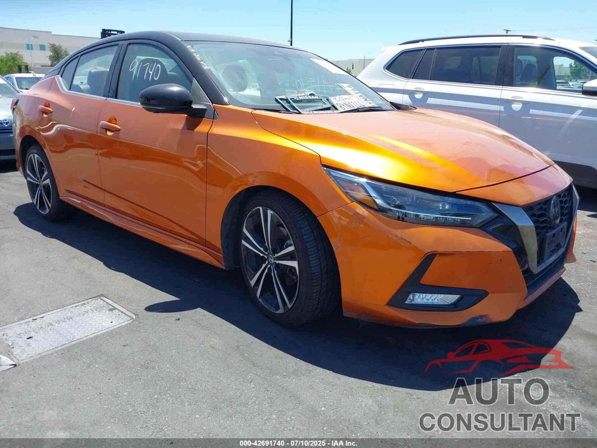 NISSAN SENTRA 2021 - 3N1AB8DV9MY289767
