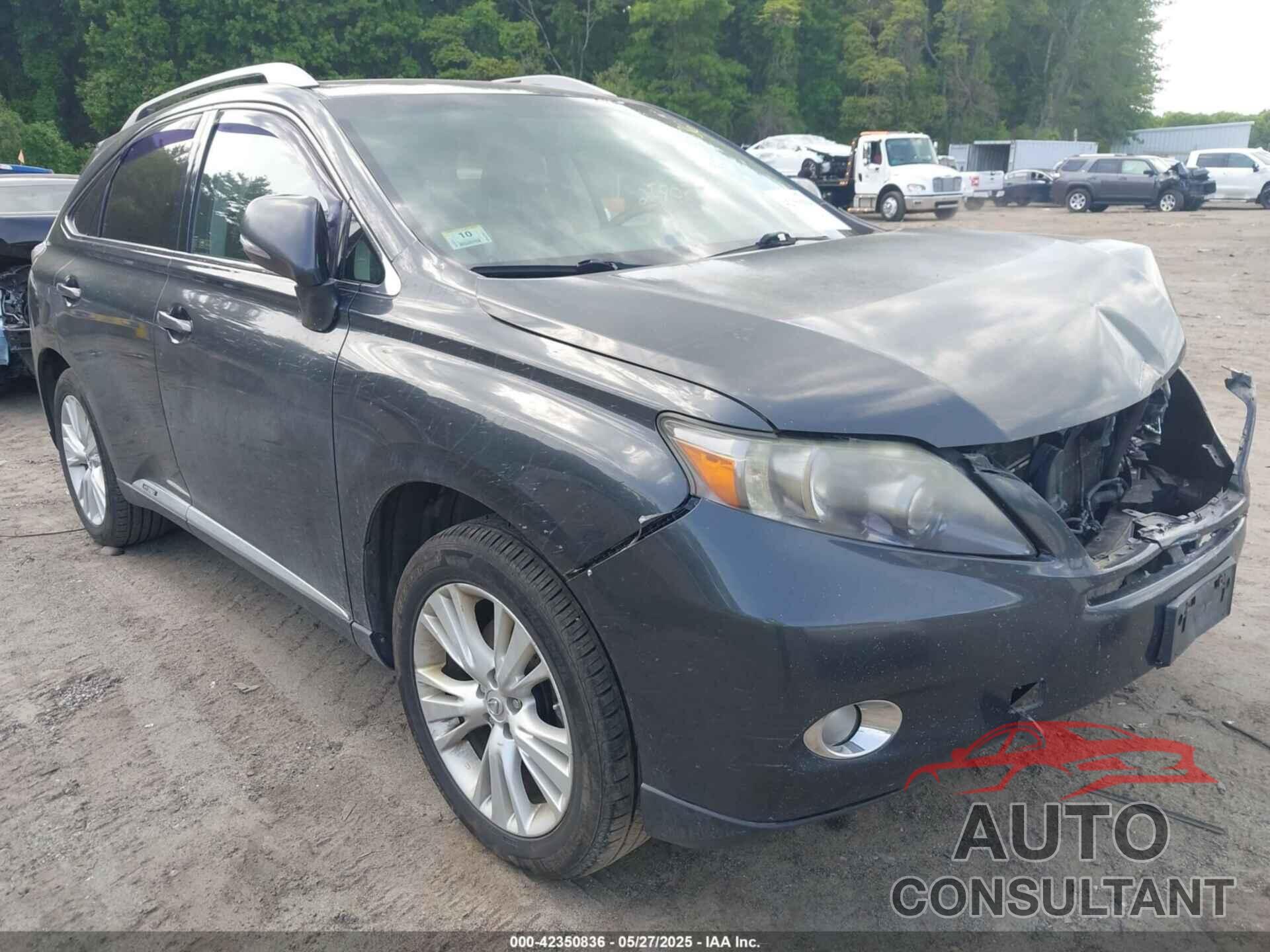 LEXUS RX 450H 2010 - JTJBC1BA1A2407503