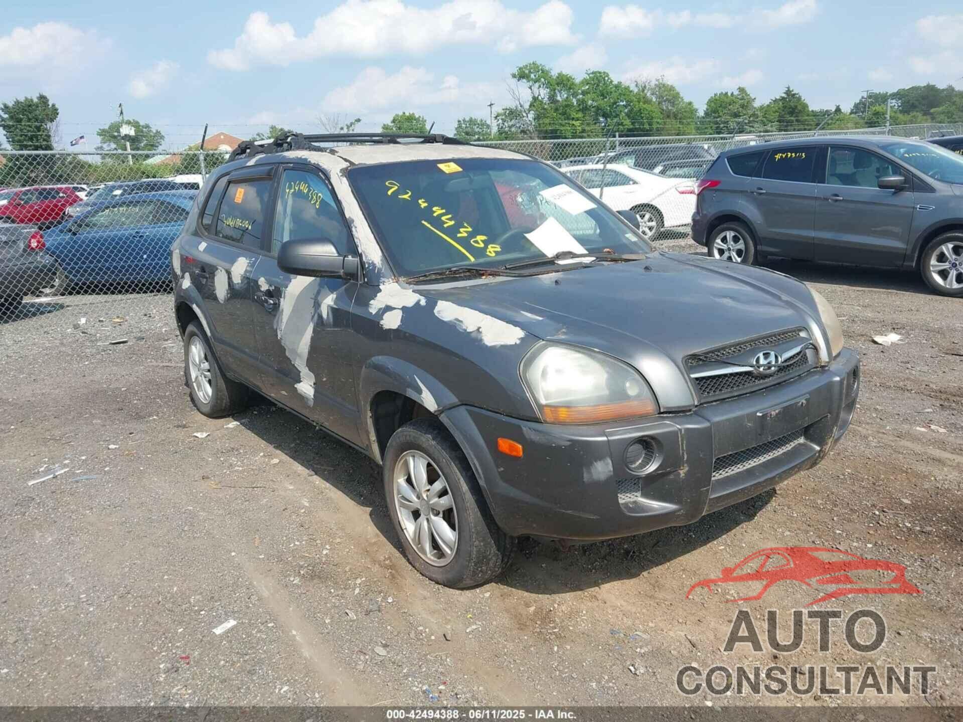 HYUNDAI TUCSON 2009 - KM8JM12B49U034358
