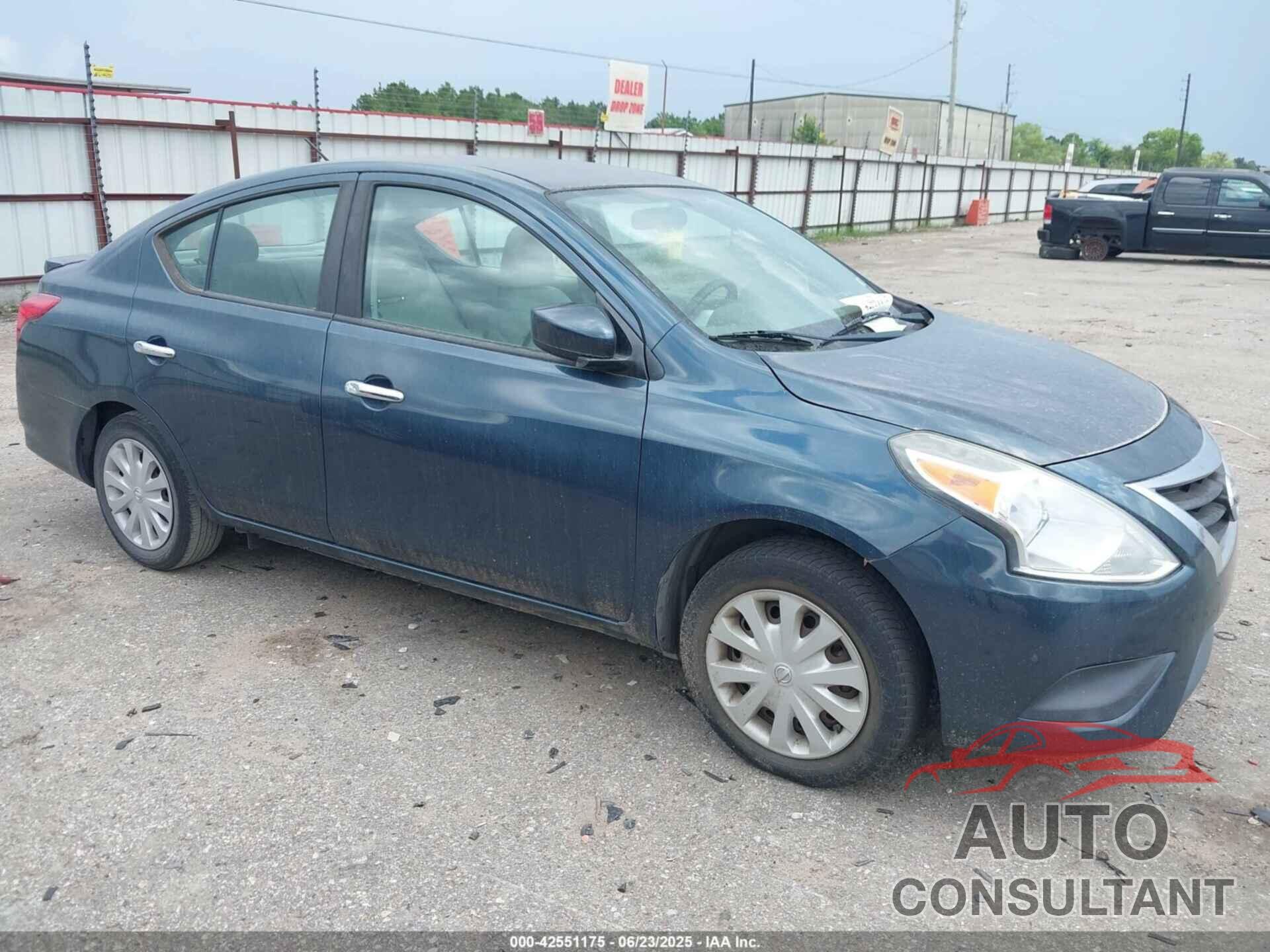 NISSAN VERSA 2016 - 3N1CN7AP4GL805020
