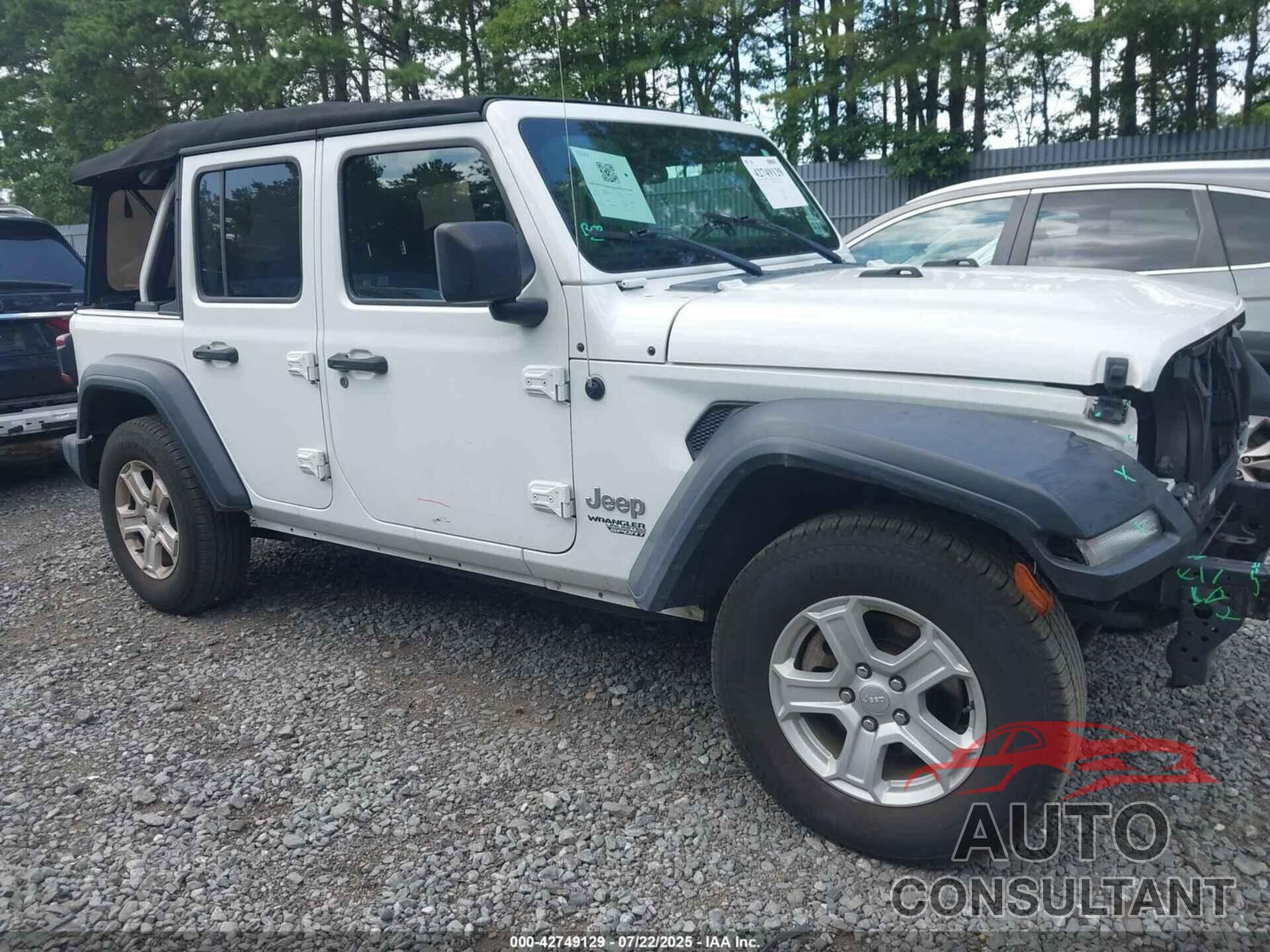 JEEP WRANGLER UNLIMITED 2020 - 1C4HJXDG0LW331548