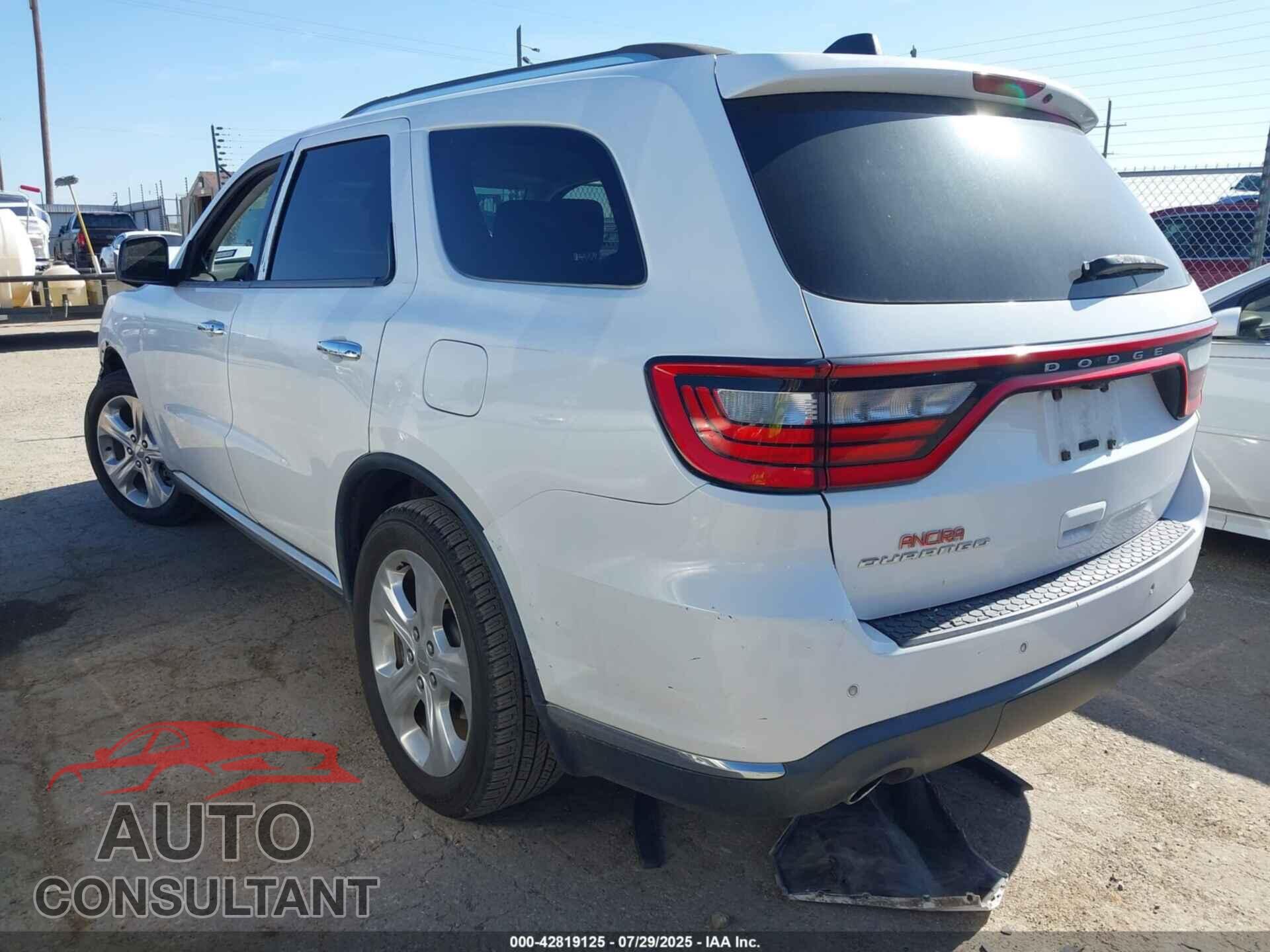 DODGE DURANGO 2014 - 1C4RDHAG8EC596549
