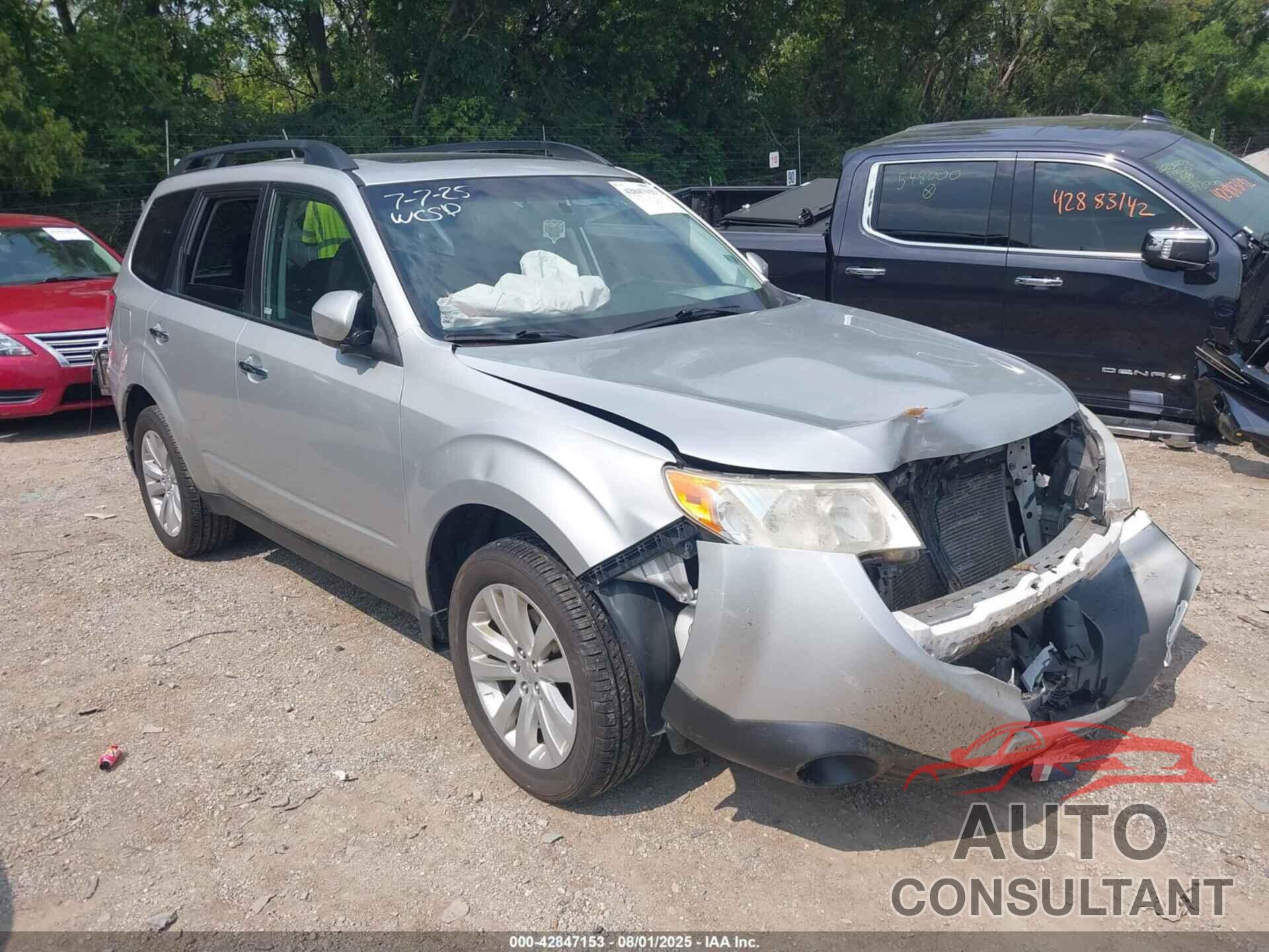 SUBARU FORESTER 2011 - JF2SHADC2BH746922