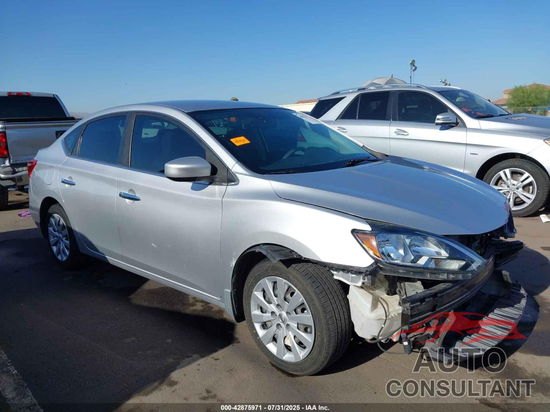 NISSAN SENTRA 2016 - 3N1AB7AP6GY253653