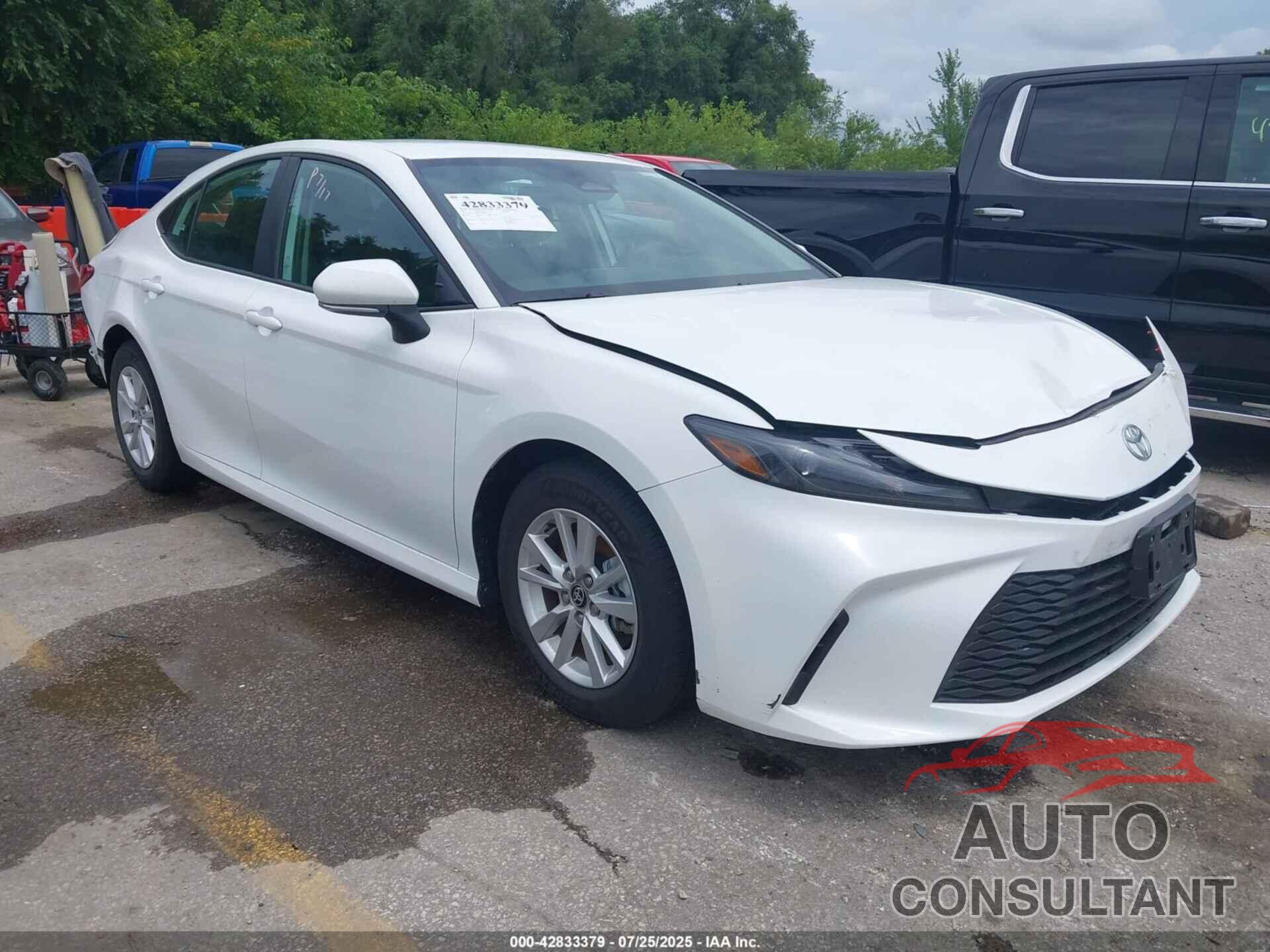 TOYOTA CAMRY 2025 - 4T1DAACK3SU593829