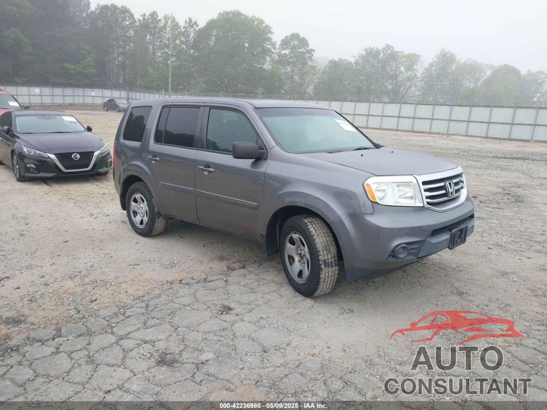 HONDA PILOT 2014 - 5FNYF4H2XEB004614