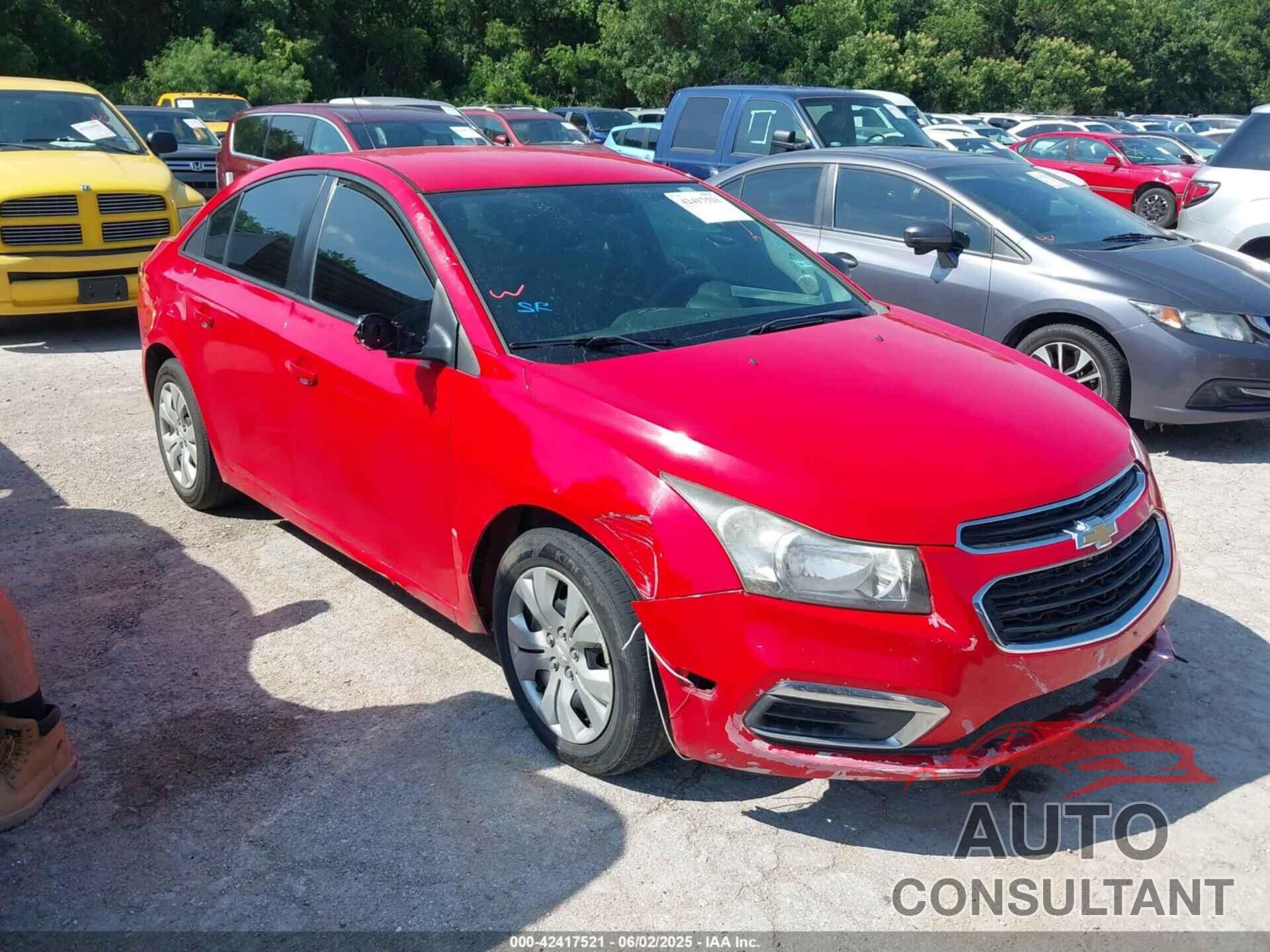 CHEVROLET CRUZE 2015 - 1G1P15SH9F7171205
