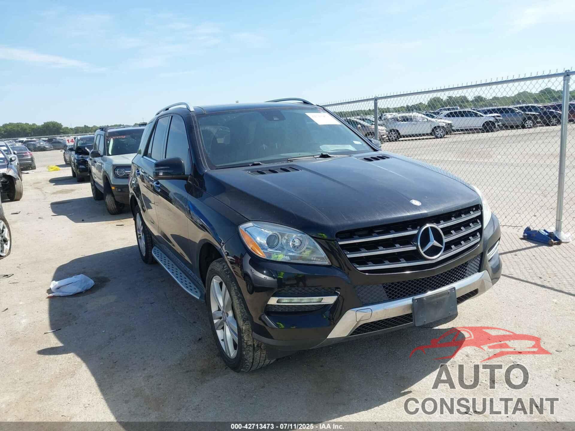MERCEDES-BENZ ML 350 2015 - 4JGDA5HB1FA574039